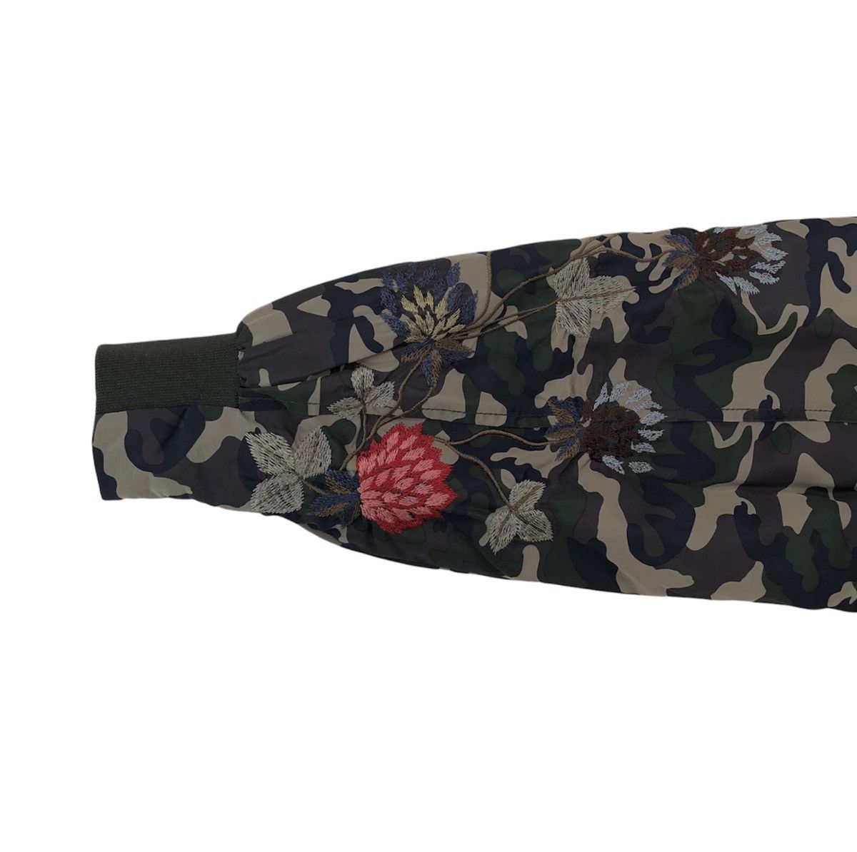 Zara Zara Camouflage Floral Embroidered Fur Hooded Jacket Coat Size M / US 6-8 / IT 42-44 - 12 Thumbnail