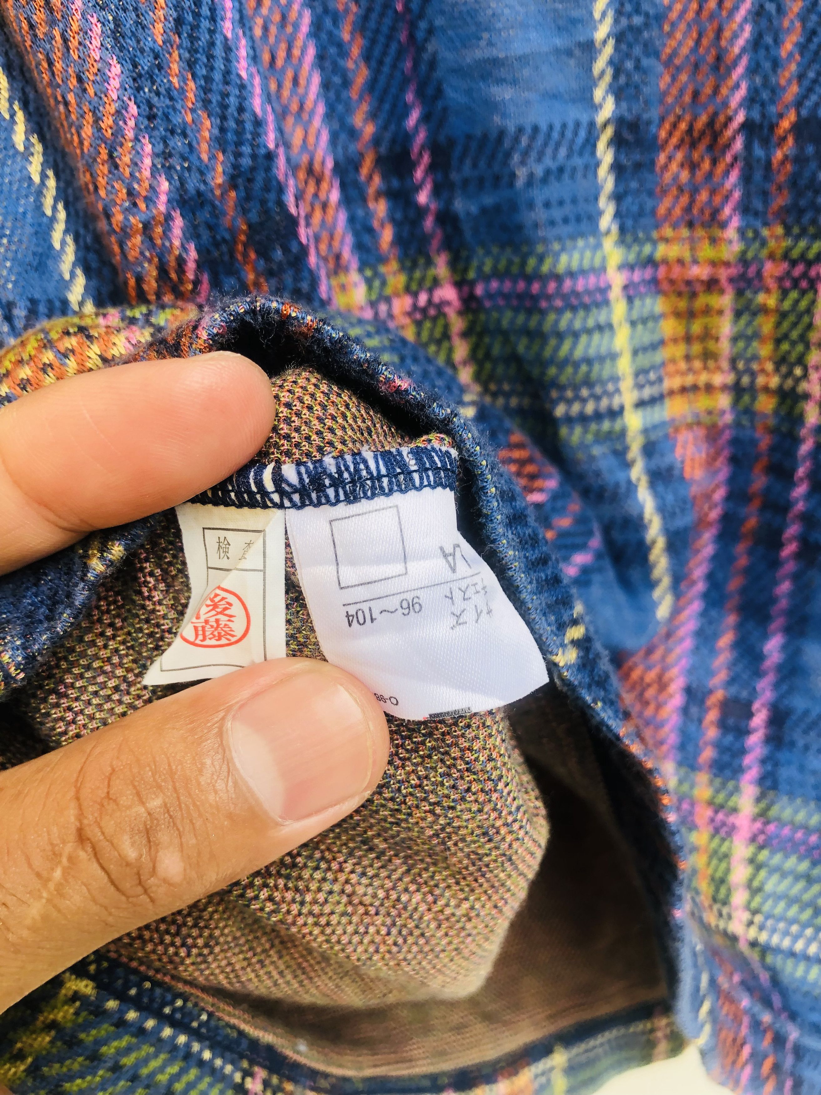 Vintage × Yves Saint Laurent Vintage YSL Yves Saint Laurent Multicolour Fashion Style Size US L / EU 52-54 / 3 - 9 Thumbnail