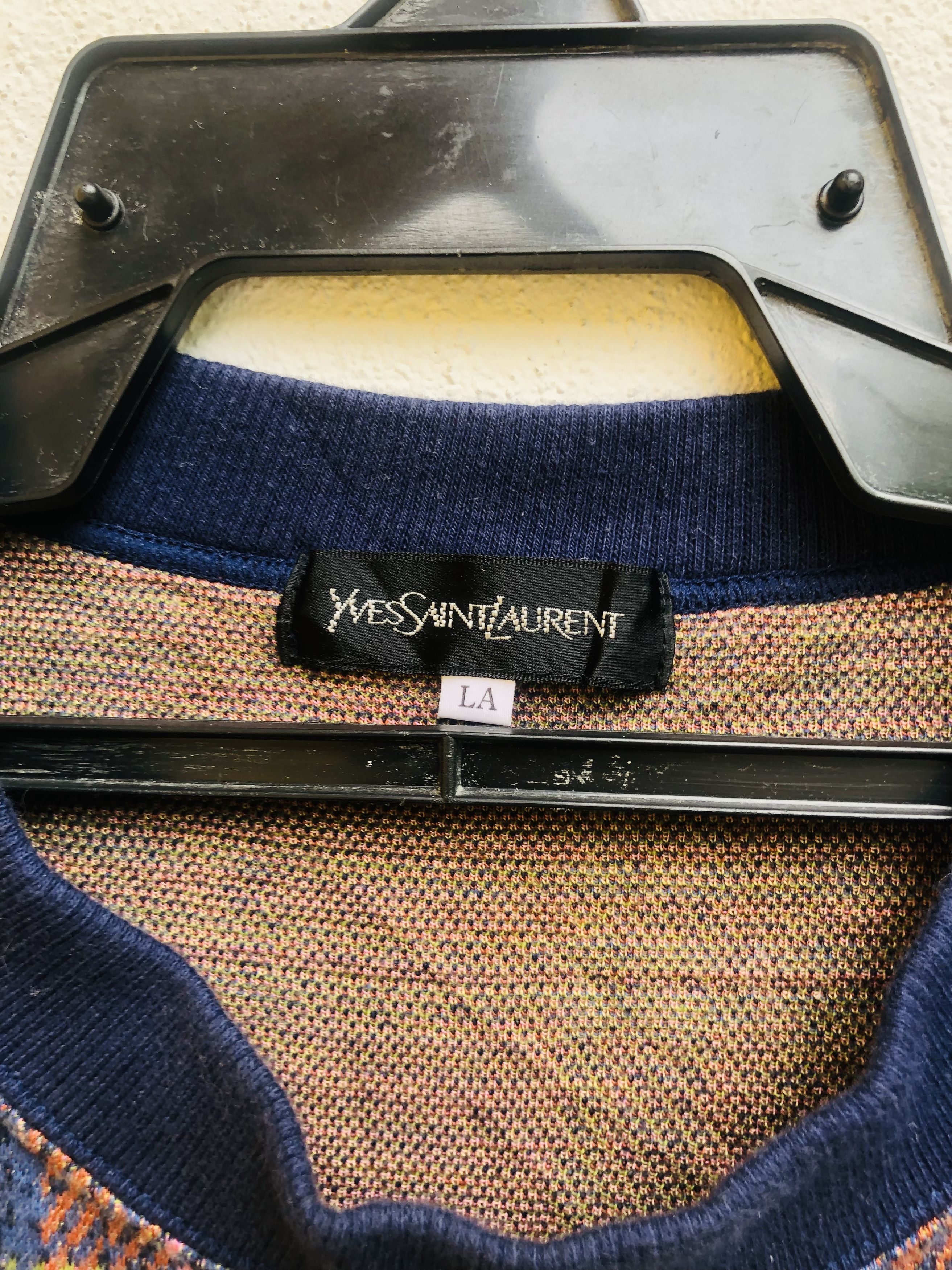 Vintage × Yves Saint Laurent Vintage YSL Yves Saint Laurent Multicolour Fashion Style Size US L / EU 52-54 / 3 - 8 Thumbnail