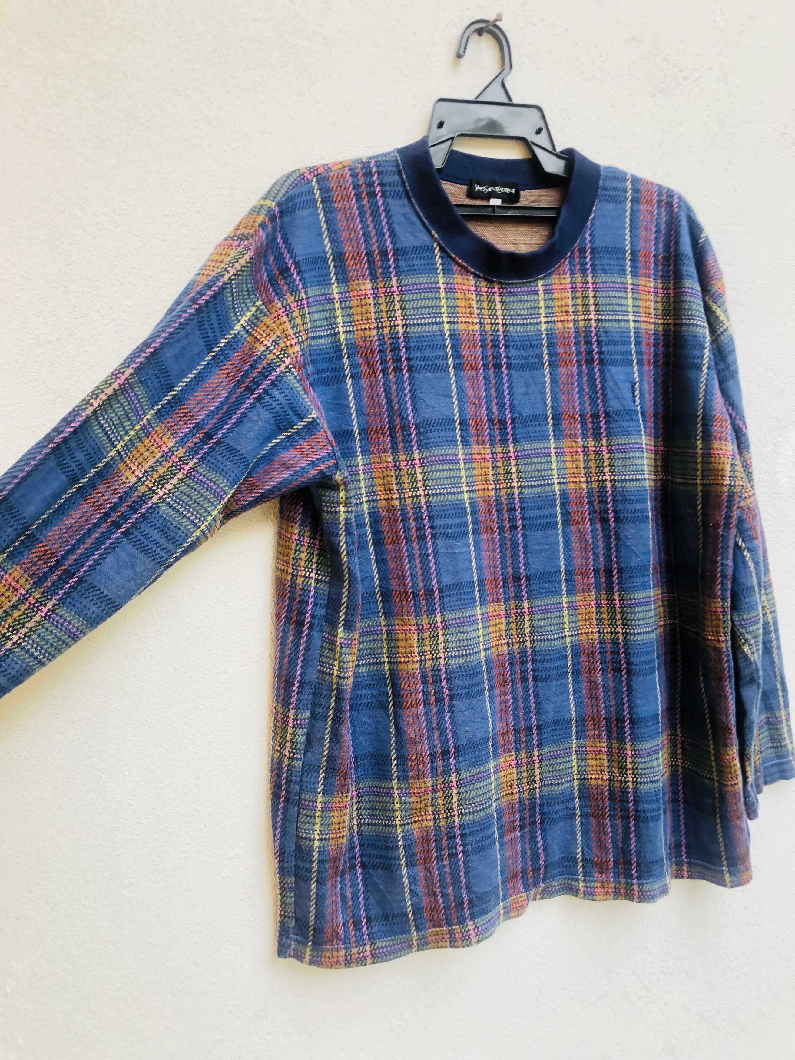 Vintage × Yves Saint Laurent Vintage YSL Yves Saint Laurent Multicolour Fashion Style Size US L / EU 52-54 / 3 - 5 Thumbnail