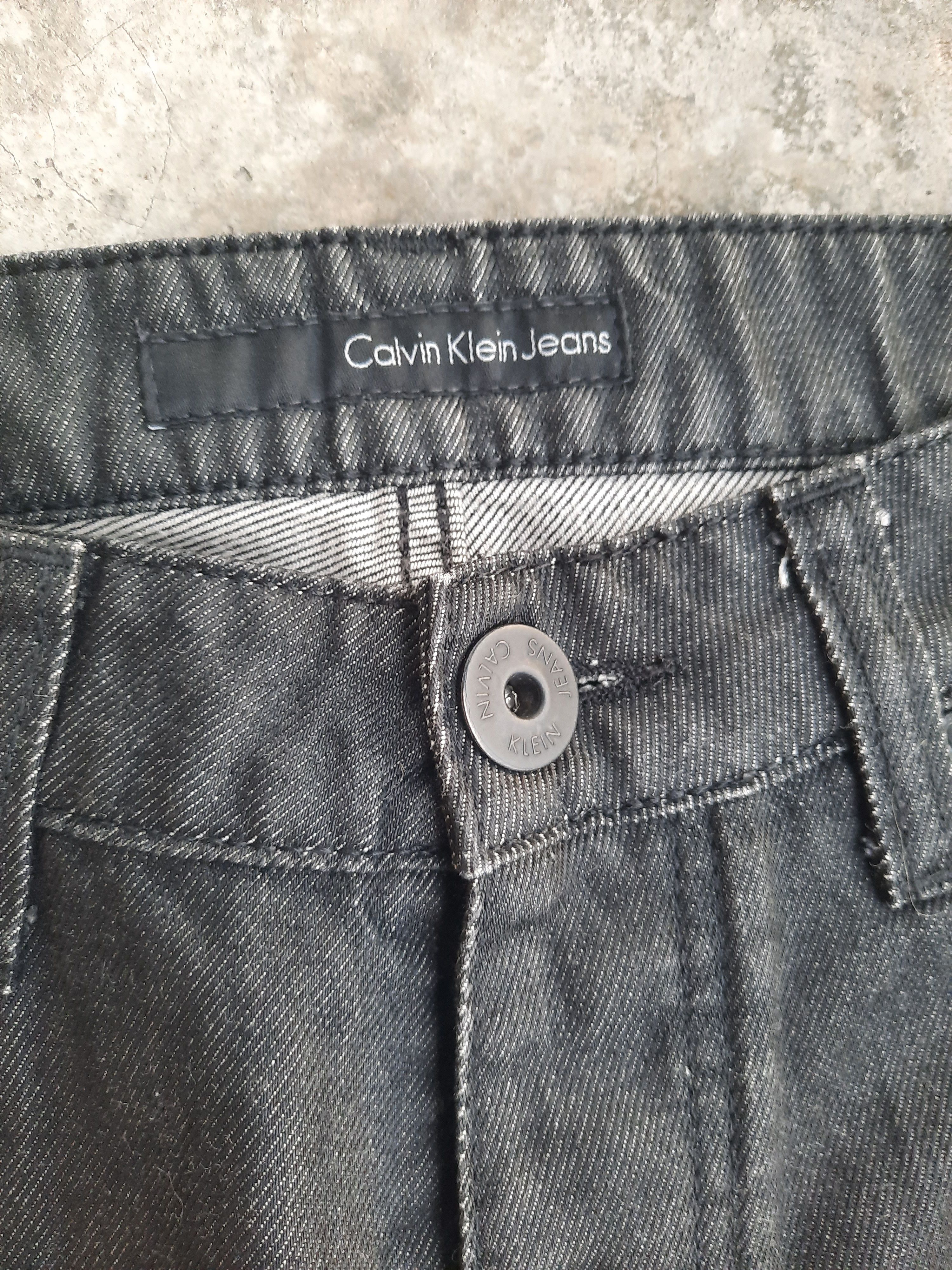 Calvin Klein Calvin Klein Black Jeans Size US 30 / EU 46 - 2 Thumbnail