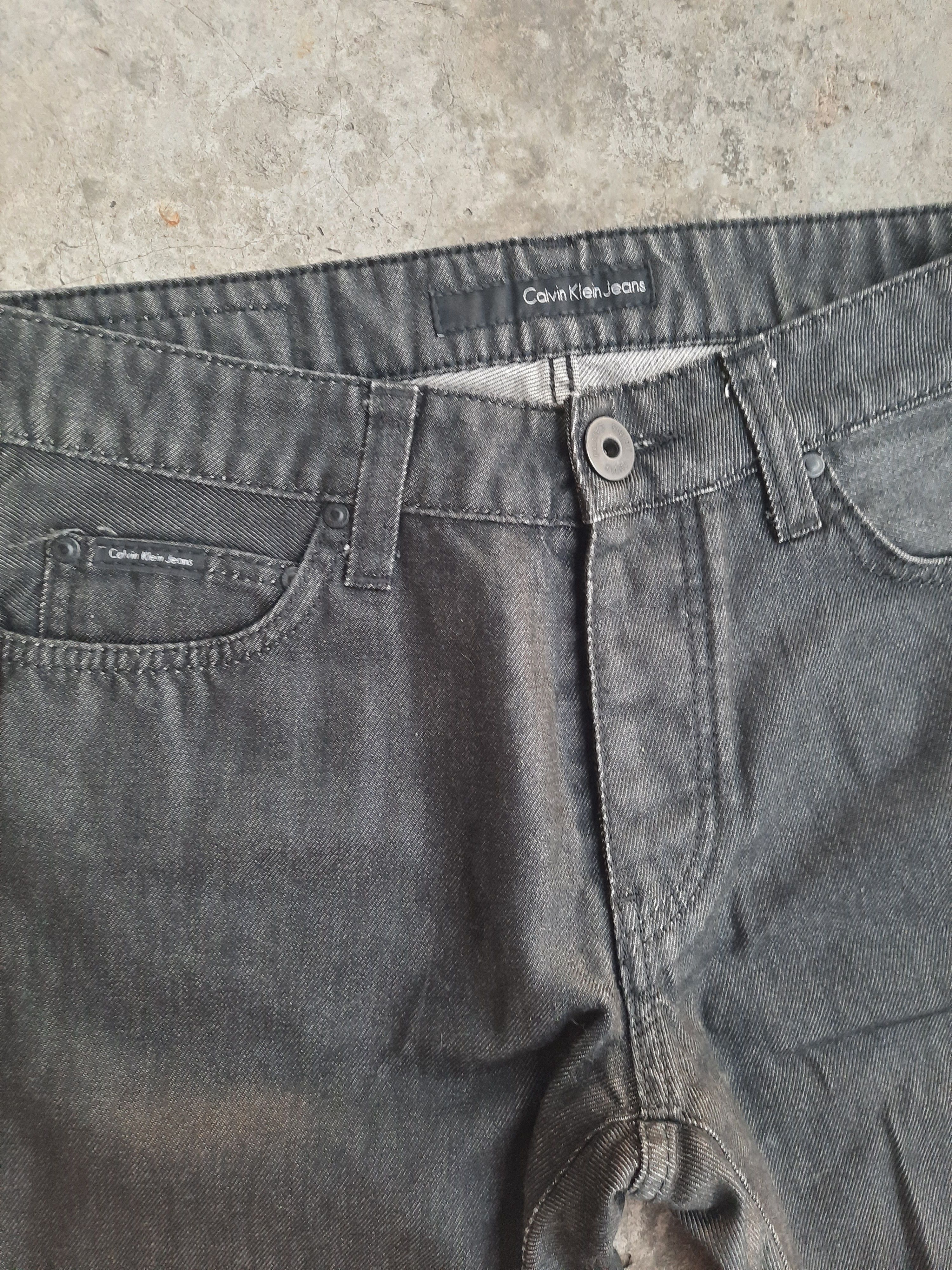 Calvin Klein Calvin Klein Black Jeans Size US 30 / EU 46 - 3 Thumbnail