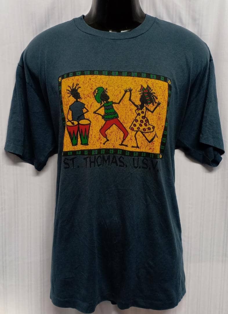 Hanes Vintage ST. Thomas. U.S.V.I Tee Size US L / EU 52-54 / 3 - 1 Thumbnail