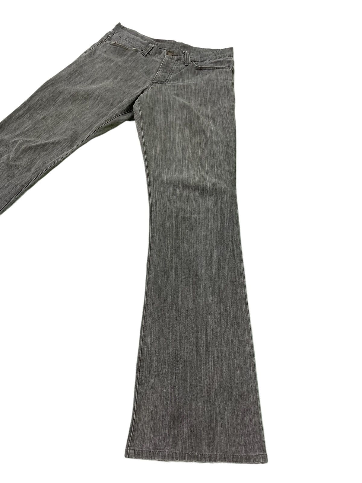 Tornado Mart Flare Jeans Tornado Mart Pinstriped Boot Cut 1🟦2 Size US 32 / EU 48 - 3 Thumbnail