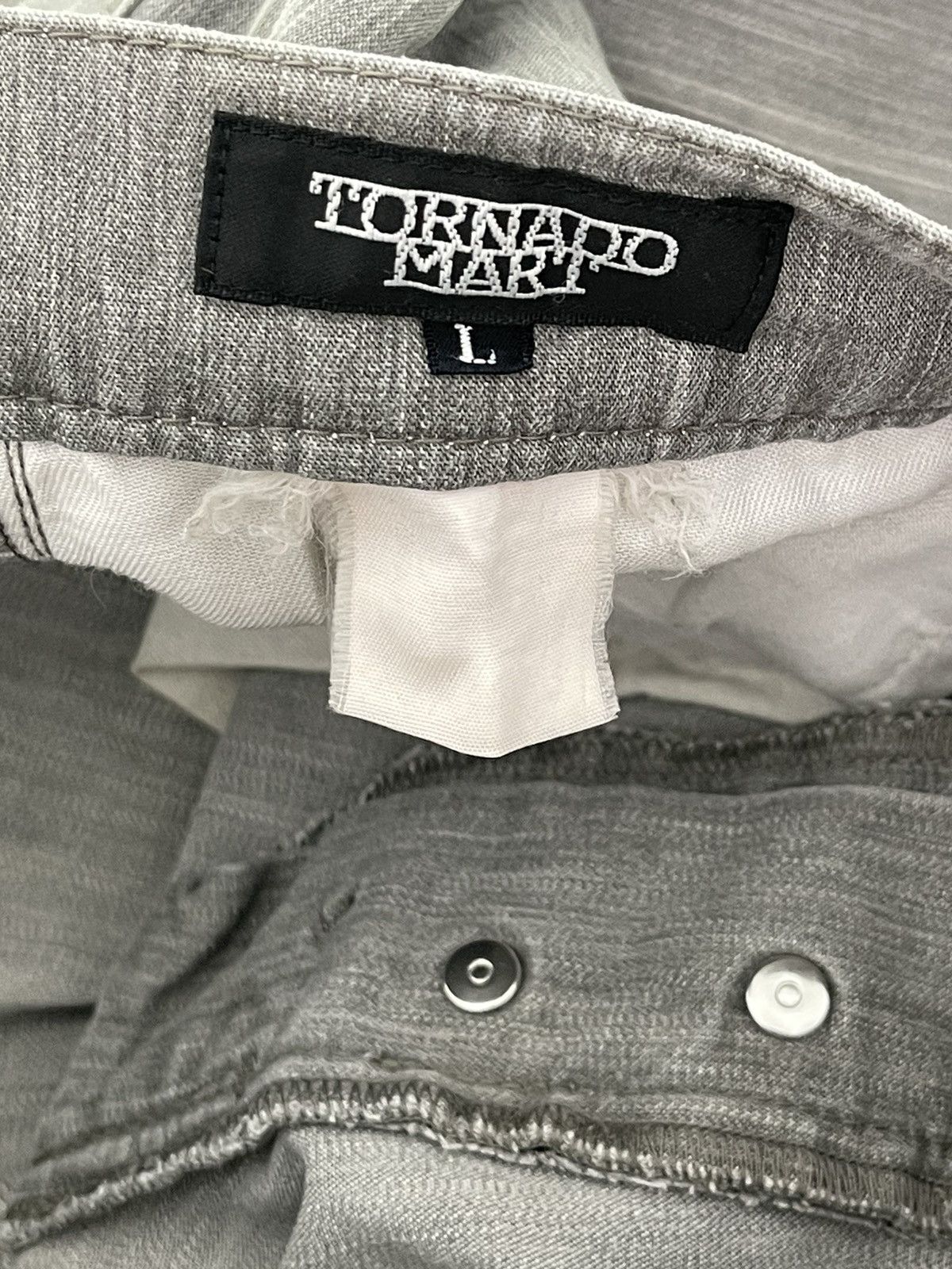Tornado Mart Flare Jeans Tornado Mart Pinstriped Boot Cut 1🟦2 Size US 32 / EU 48 - 17 Thumbnail