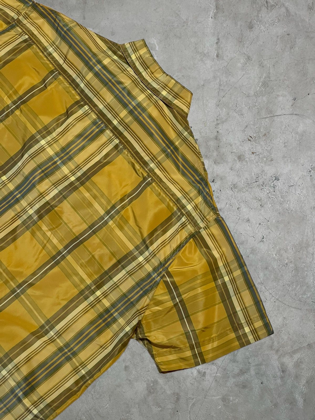 Aris Tatalovich Aris Tatalovich 1/1 Silk Tech Fabric Plaid Shirt Size US XL / EU 56 / 4 - 9 Thumbnail