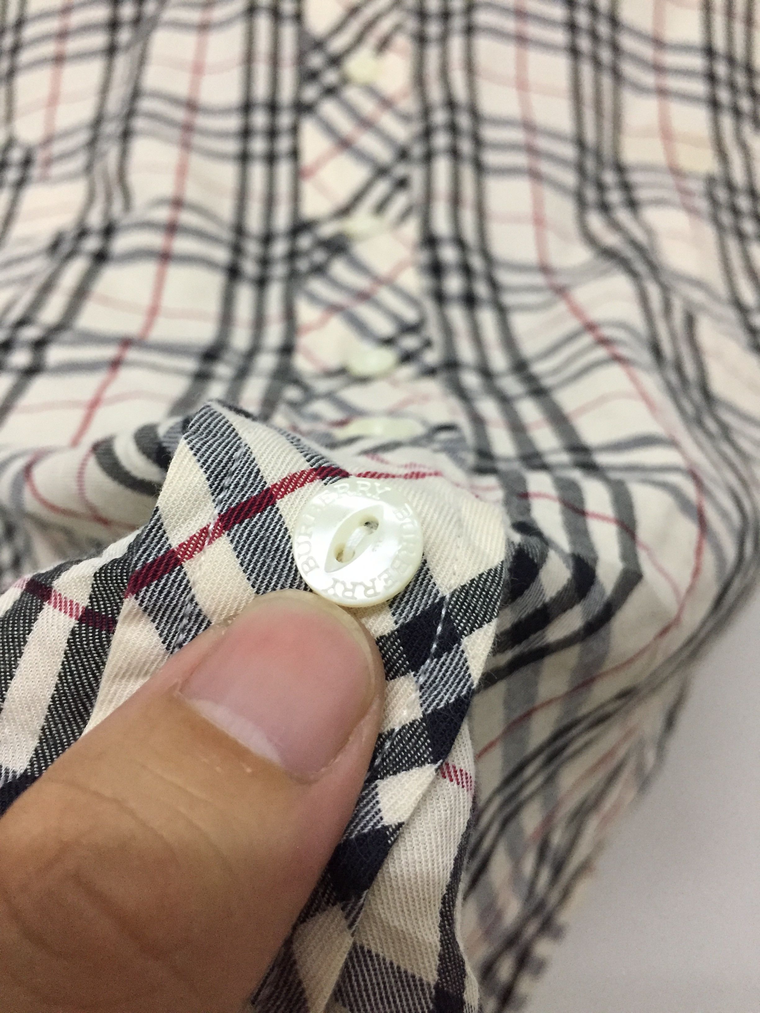 Burberry Vtg Burberry nova check sleeveless button down shirt Size S / US 4 / IT 40 - 4 Thumbnail