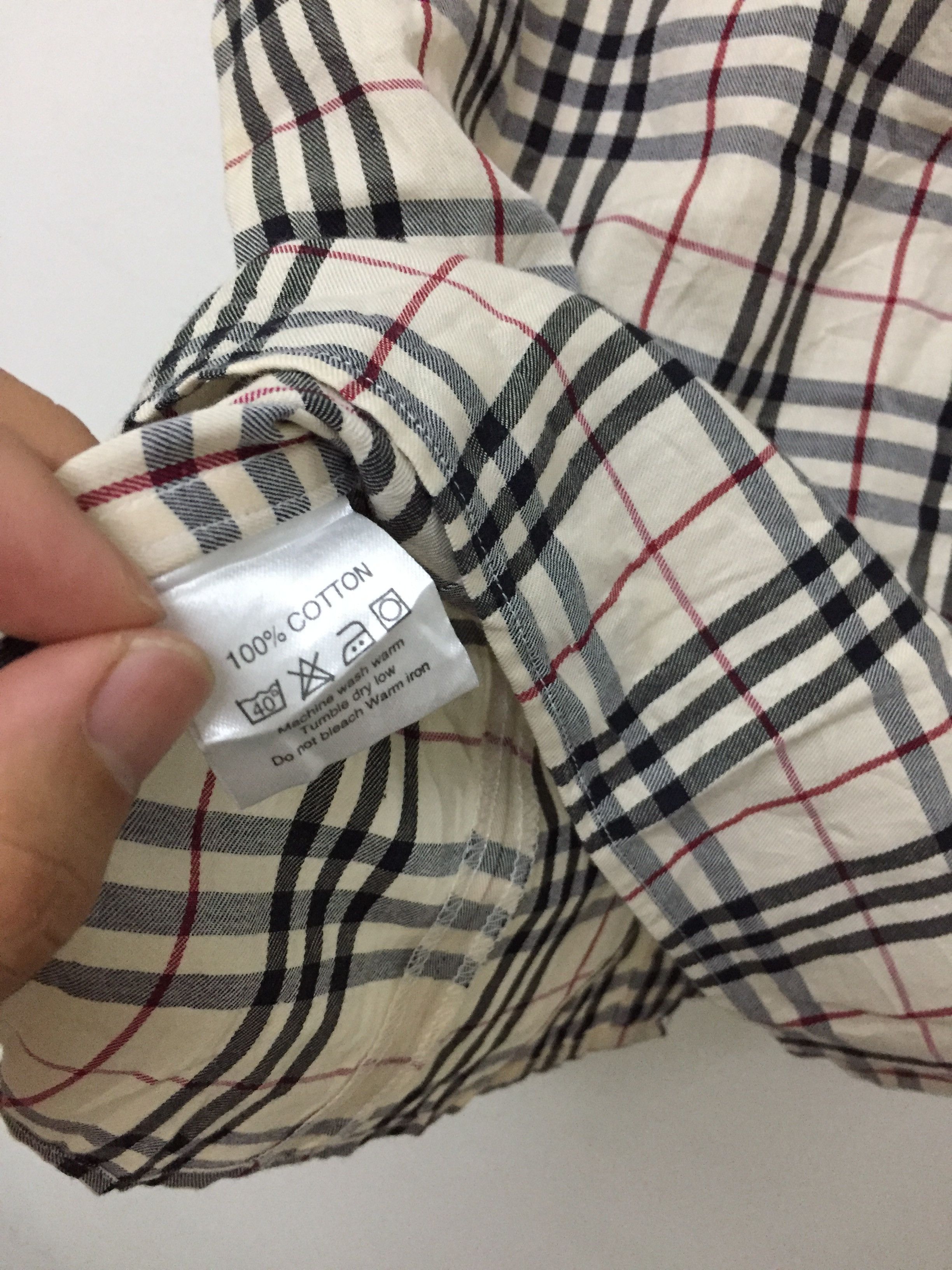 Burberry Vtg Burberry nova check sleeveless button down shirt Size S / US 4 / IT 40 - 7 Thumbnail