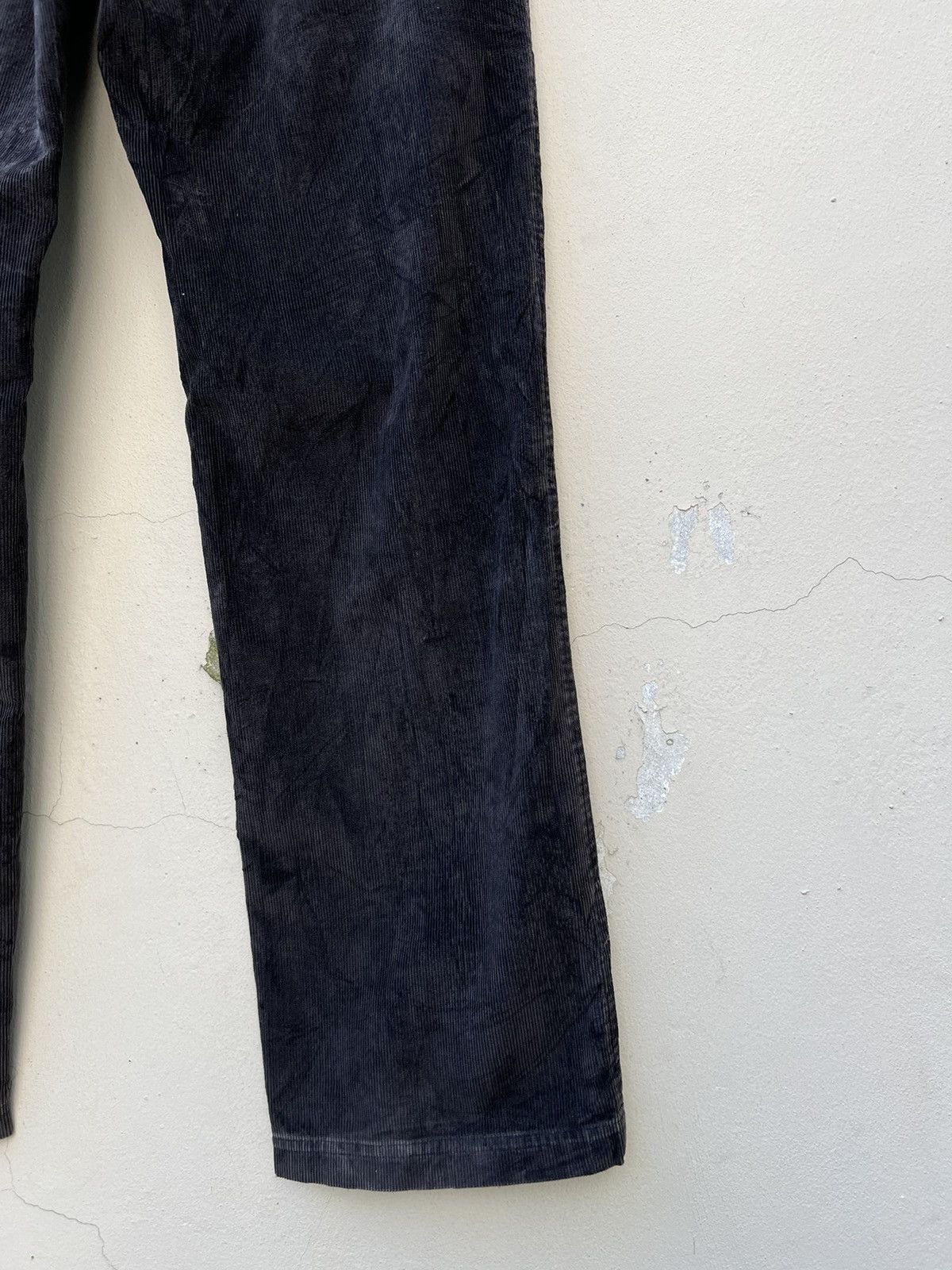 Oakley Vintage Oakley Faded Black Cord Wide Leg Jeans Size US 30 / EU 46 - 20 Thumbnail