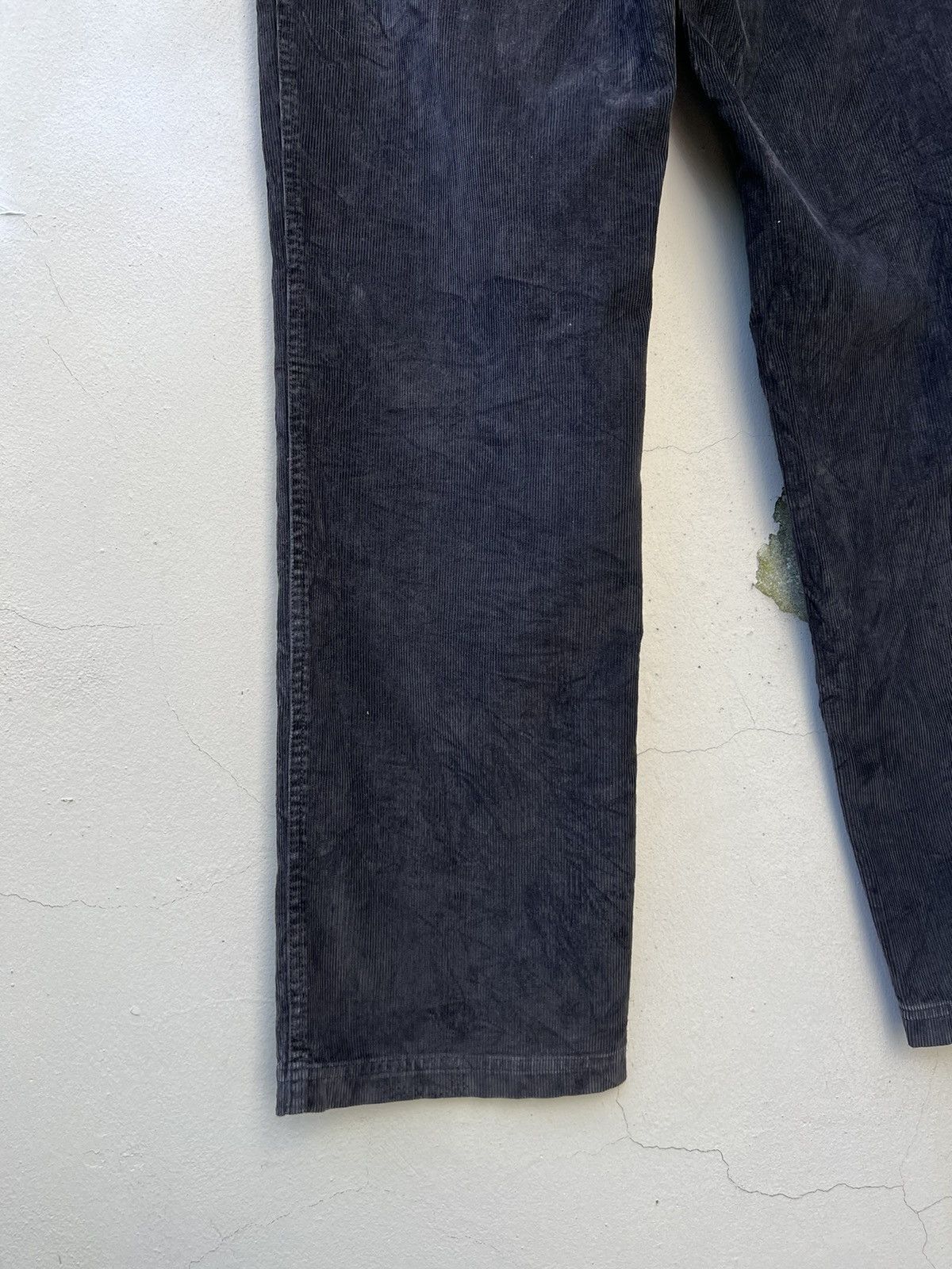 Oakley Vintage Oakley Faded Black Cord Wide Leg Jeans Size US 30 / EU 46 - 17 Thumbnail