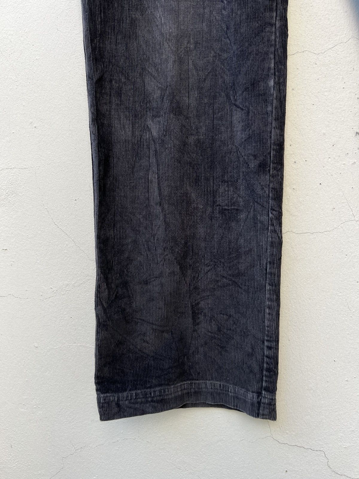 Oakley Vintage Oakley Faded Black Cord Wide Leg Jeans Size US 30 / EU 46 - 10 Thumbnail