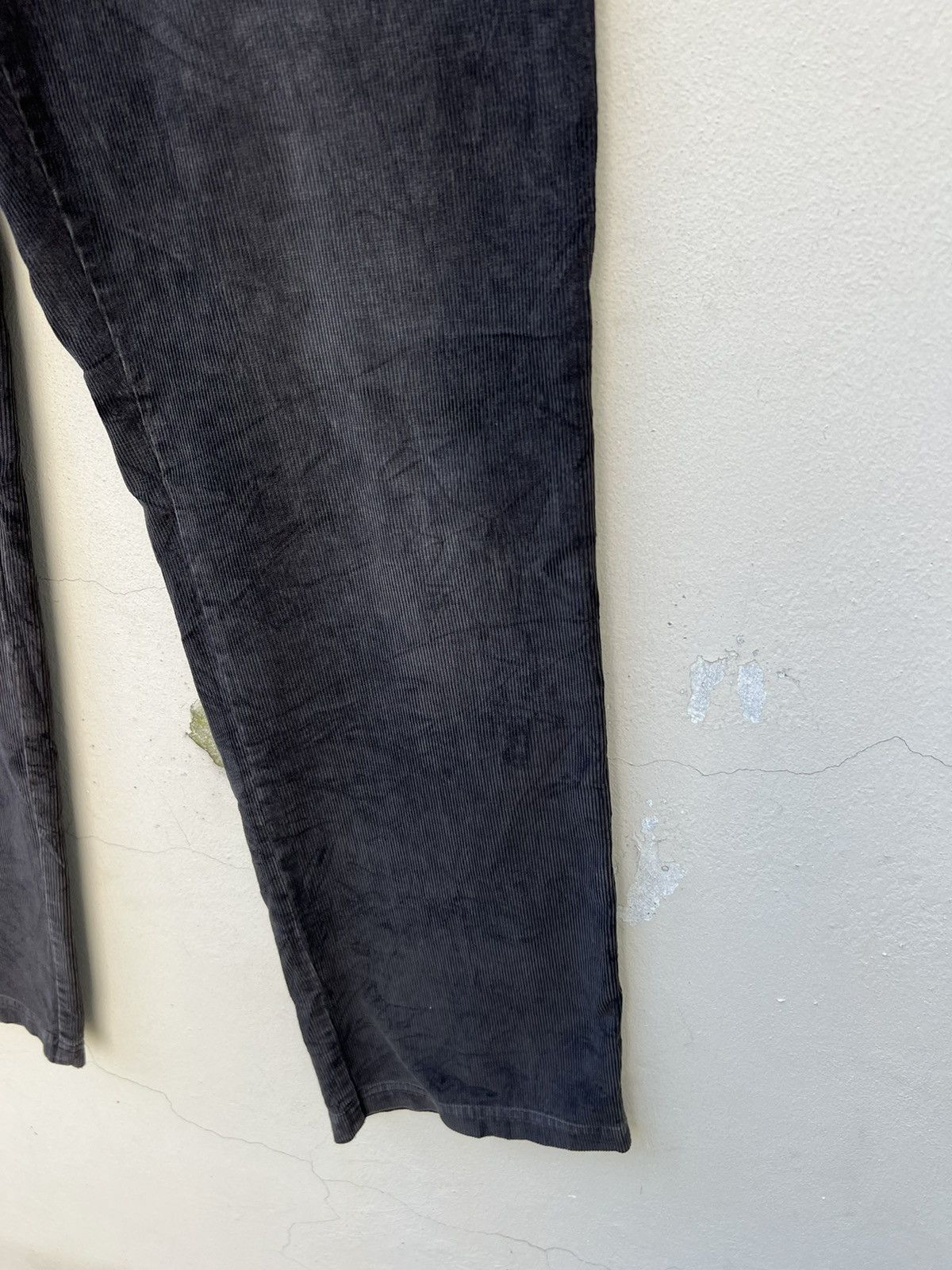 Oakley Vintage Oakley Faded Black Cord Wide Leg Jeans Size US 30 / EU 46 - 12 Thumbnail
