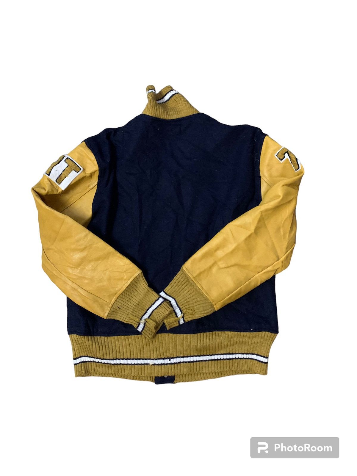 Japanese Brand Nice Embroidery Logo Varsity Jacket Size US L / EU 52-54 / 3 - 2 Thumbnail
