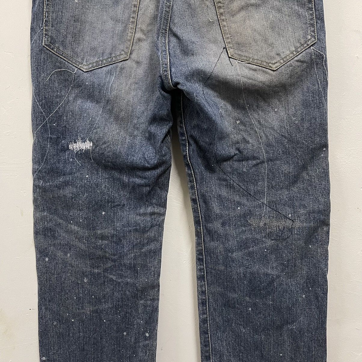 Japanese Brand × Takeo Kikuchi 90s Takeo Kikuchi jeans denim boro sashiko Size US 32 / EU 48 - 7 Thumbnail