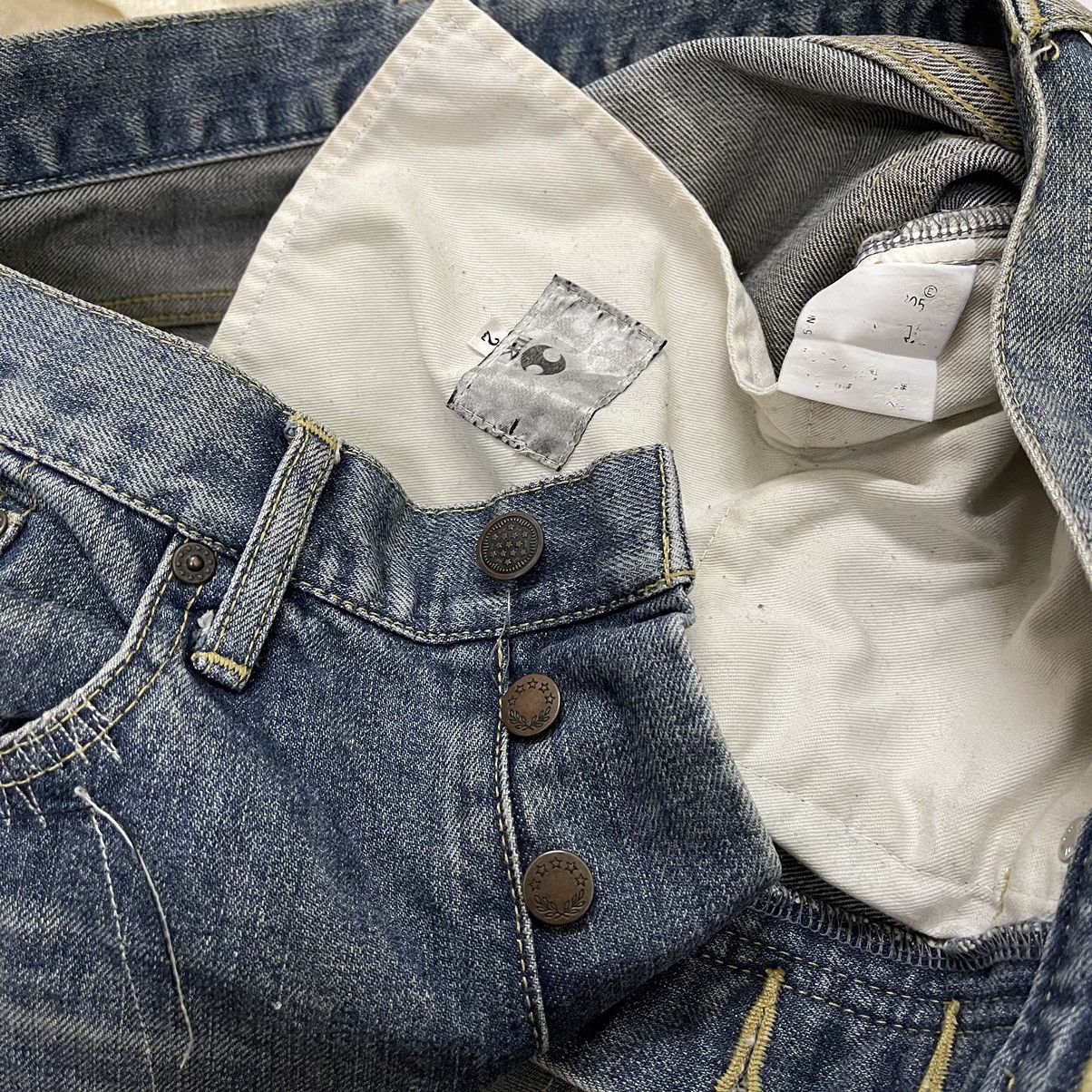 Japanese Brand × Takeo Kikuchi 90s Takeo Kikuchi jeans denim boro sashiko Size US 32 / EU 48 - 9 Thumbnail