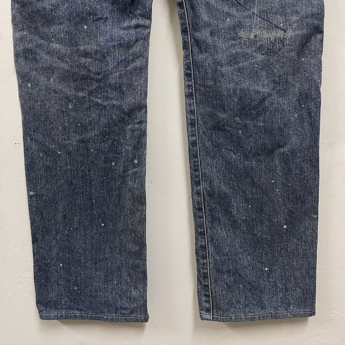 Japanese Brand × Takeo Kikuchi 90s Takeo Kikuchi jeans denim boro sashiko Size US 32 / EU 48 - 8 Thumbnail