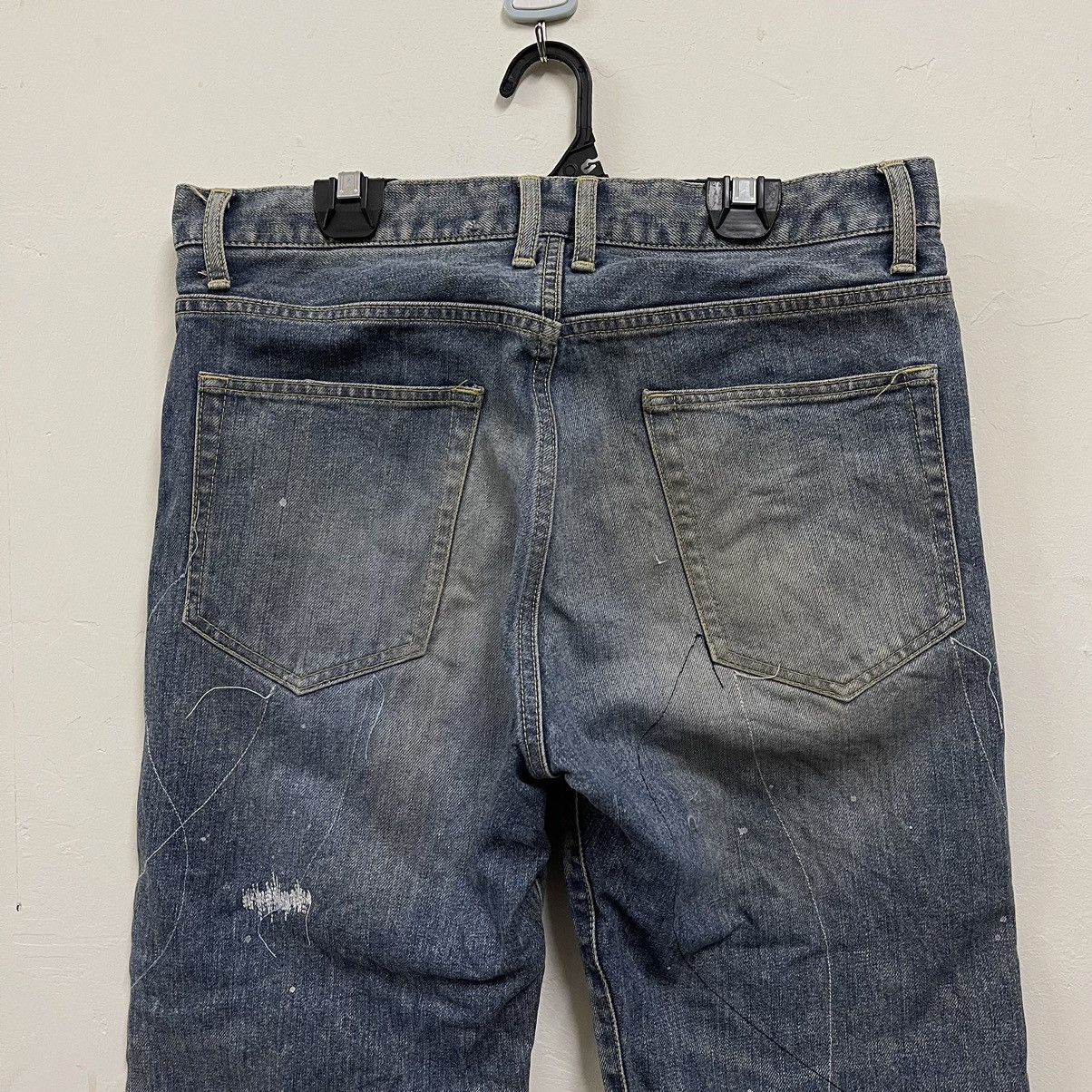 Japanese Brand × Takeo Kikuchi 90s Takeo Kikuchi jeans denim boro sashiko Size US 32 / EU 48 - 6 Thumbnail