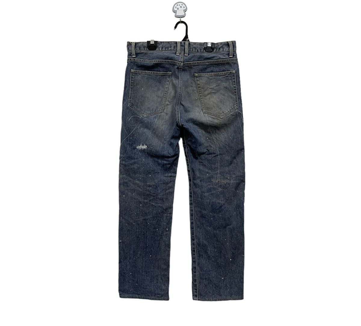 Japanese Brand × Takeo Kikuchi 90s Takeo Kikuchi jeans denim boro sashiko Size US 32 / EU 48 - 2 Thumbnail