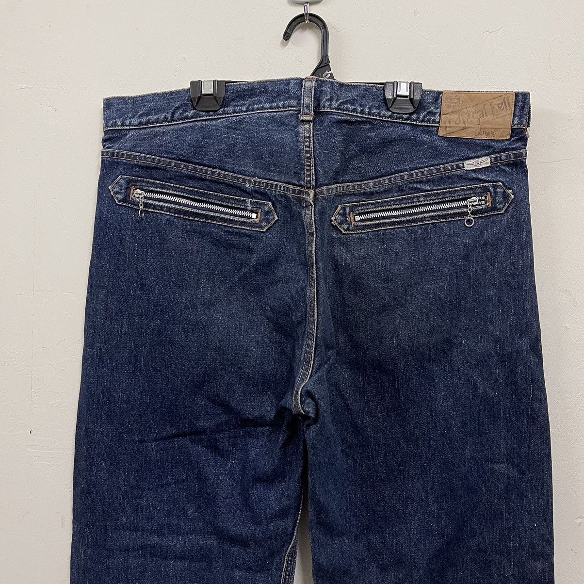 Japanese Brand Corefighter tropical hell selvedge jeans denim baggy style Size US 36 / EU 52 - 6 Thumbnail