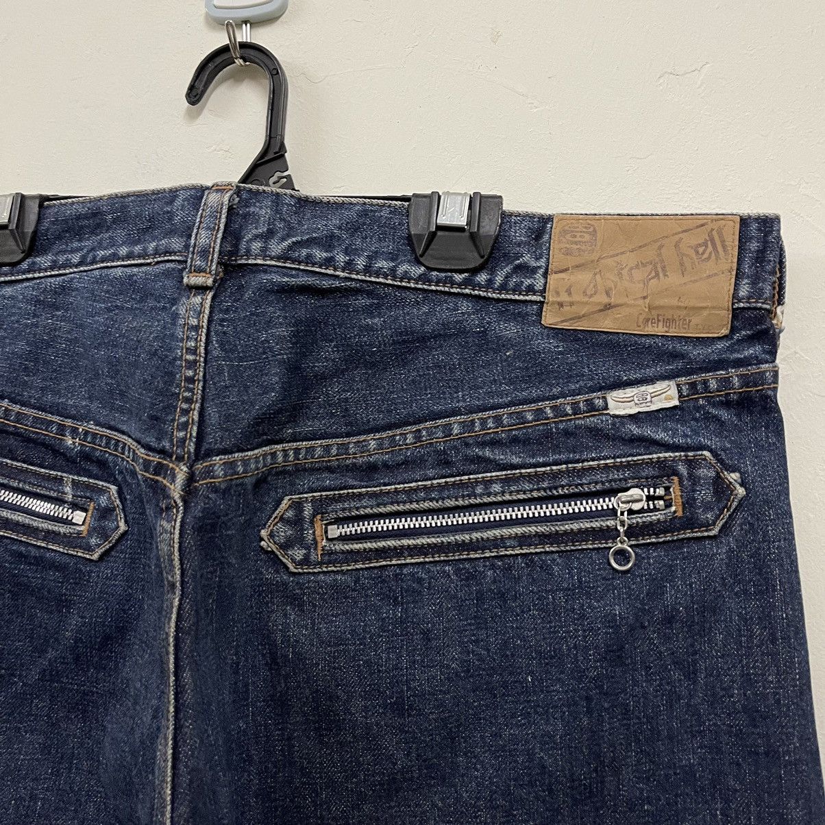 Japanese Brand Corefighter tropical hell selvedge jeans denim baggy style Size US 36 / EU 52 - 8 Thumbnail