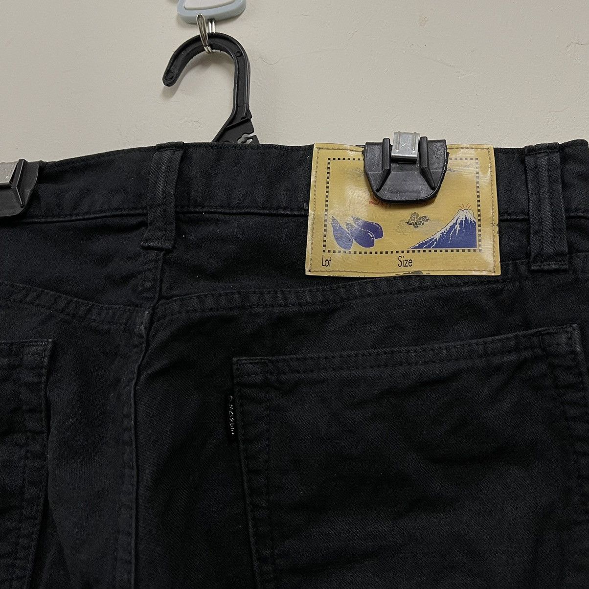 Dry Bones Rare!!! Dry bones jeans super black slimfit Size US 30 / EU 46 - 6 Thumbnail