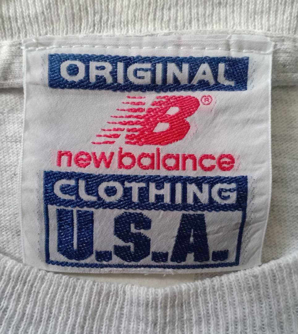 New Balance × Vintage Vintage New Balance Big Logo T-Shirt Size US L / EU 52-54 / 3 - 4 Thumbnail