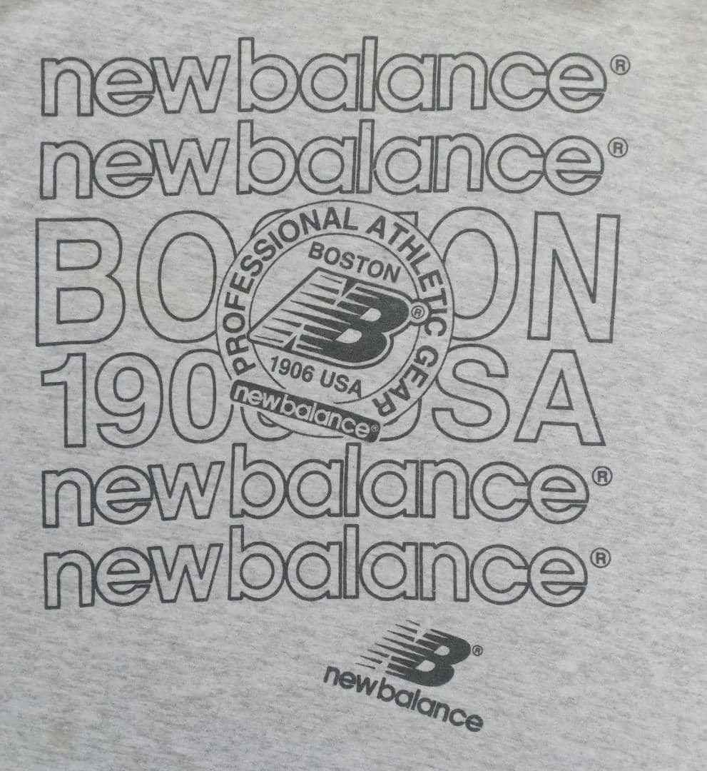 New Balance × Vintage Vintage New Balance Big Logo T-Shirt Size US L / EU 52-54 / 3 - 2 Thumbnail