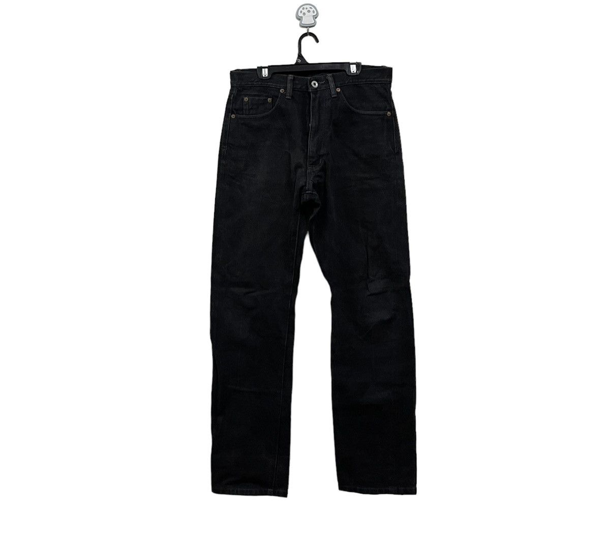Hysteric Glamour M16 M-sixteen selvedge jeans denim superblack Size US 30 / EU 46 - 3 Thumbnail