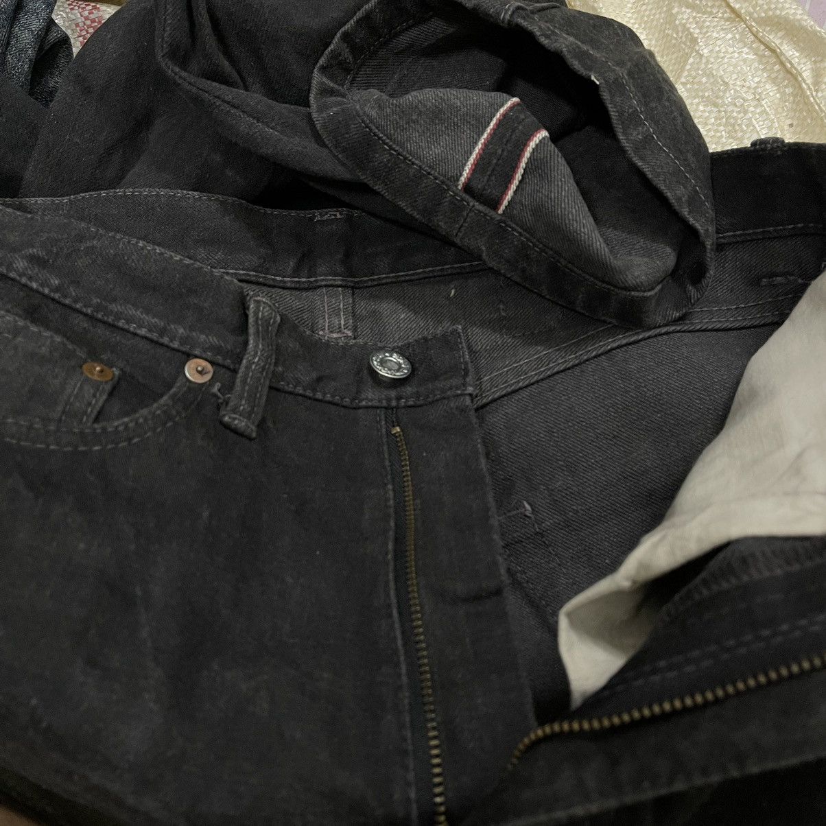 Hysteric Glamour M16 M-sixteen selvedge jeans denim superblack Size US 30 / EU 46 - 9 Thumbnail
