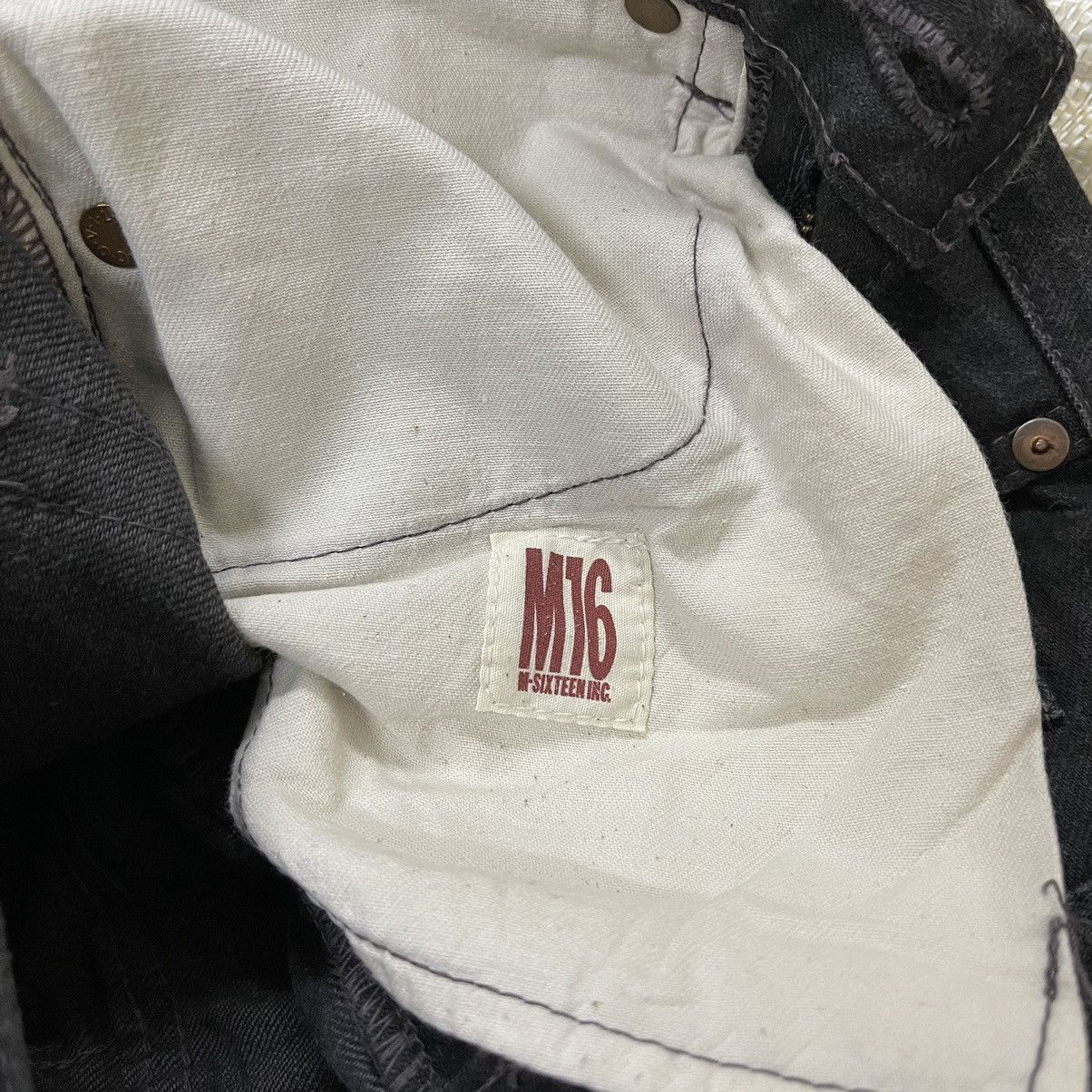 Hysteric Glamour M16 M-sixteen selvedge jeans denim superblack Size US 30 / EU 46 - 10 Thumbnail