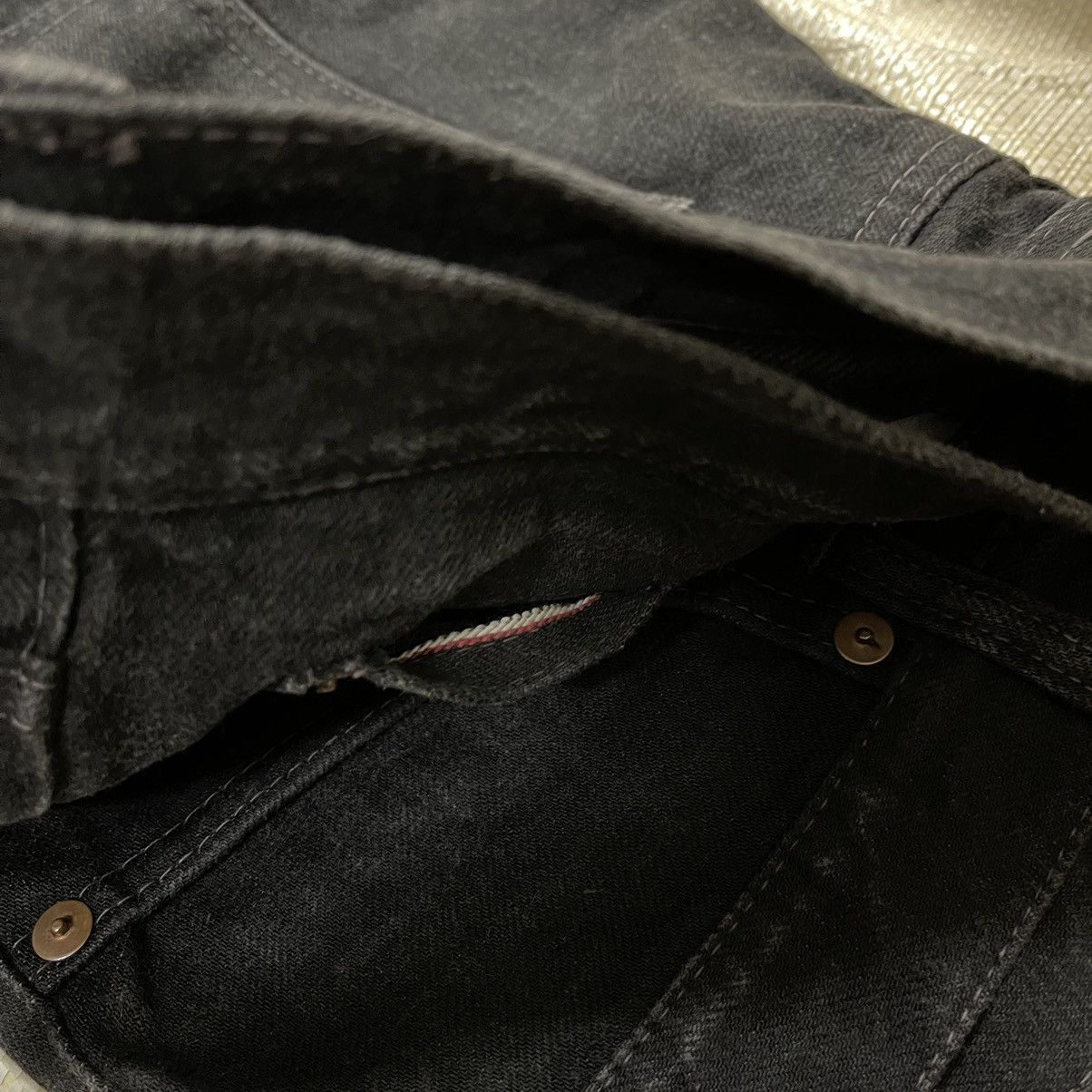 Hysteric Glamour M16 M-sixteen selvedge jeans denim superblack Size US 30 / EU 46 - 8 Thumbnail