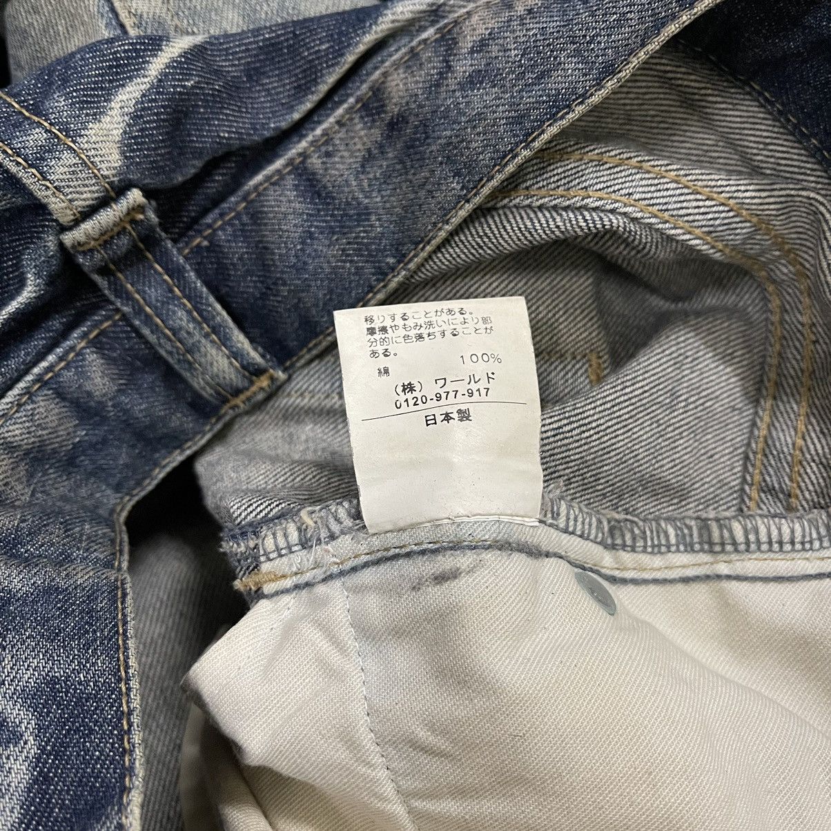 Takeo Kikuchi 90s Takeo Kikuchi jeans denim distressed Size US 35 - 8 Thumbnail