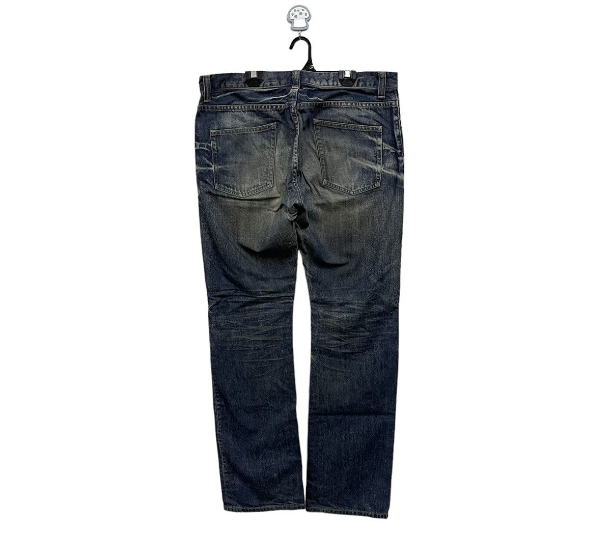 Takeo Kikuchi 90s Takeo Kikuchi jeans denim distressed Size US 35 - 2 Thumbnail