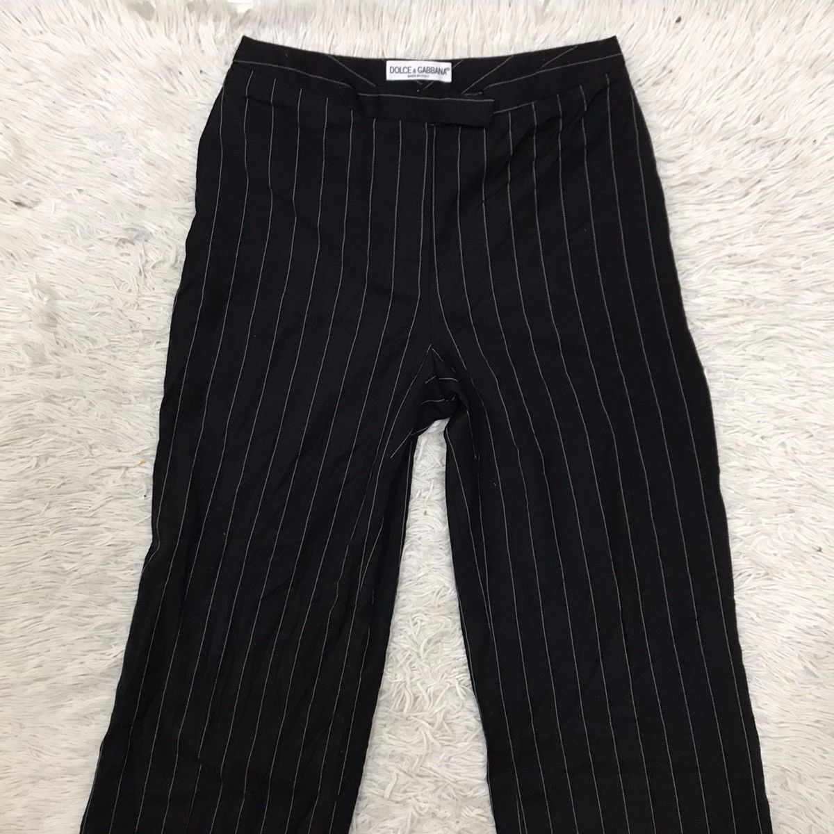 Dolce & Gabbana DOLCE&GABBANA STRAIGHT LEG TROUSER PANTS Size 26" / US 2 / IT 38 - 8 Thumbnail