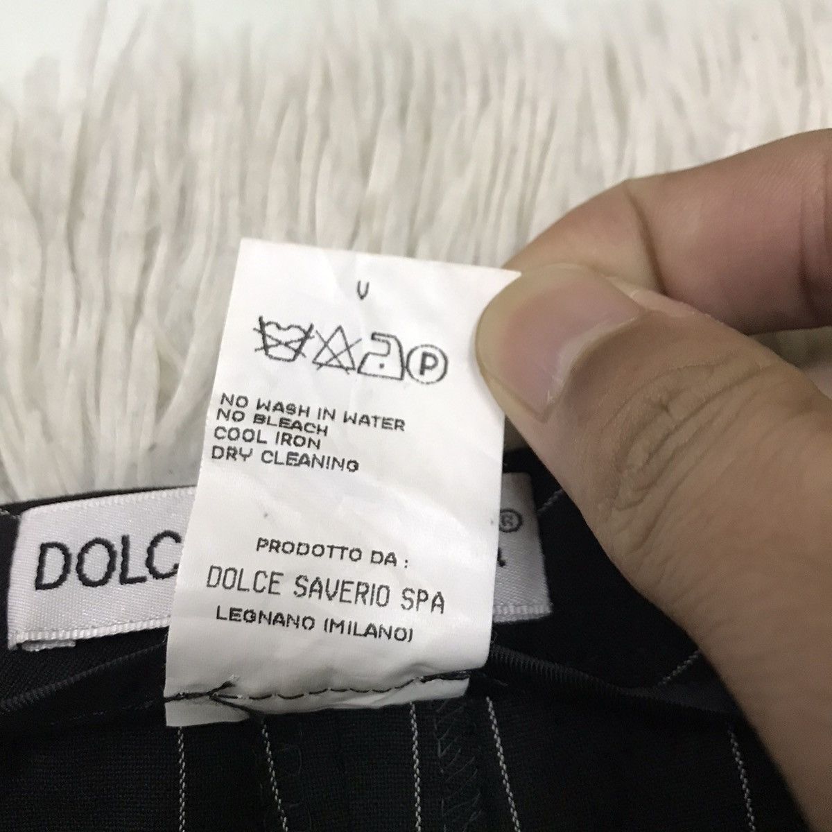 Dolce & Gabbana DOLCE&GABBANA STRAIGHT LEG TROUSER PANTS Size 26" / US 2 / IT 38 - 12 Thumbnail