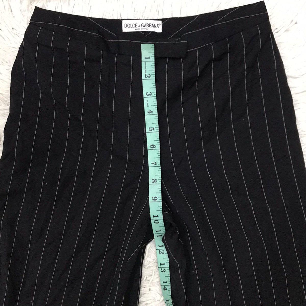 Dolce & Gabbana DOLCE&GABBANA STRAIGHT LEG TROUSER PANTS Size 26" / US 2 / IT 38 - 18 Thumbnail