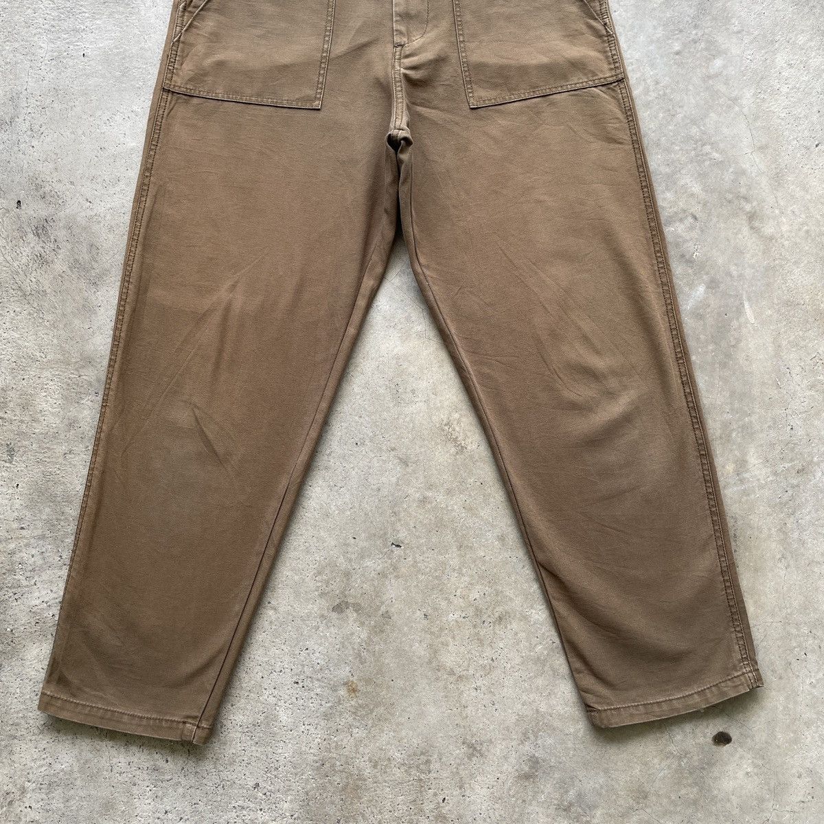 Japanese Brand Vintage Craft Faded Trousers Casual Pants Japan W28x27 Size US 28 / EU 44 - 4 Thumbnail