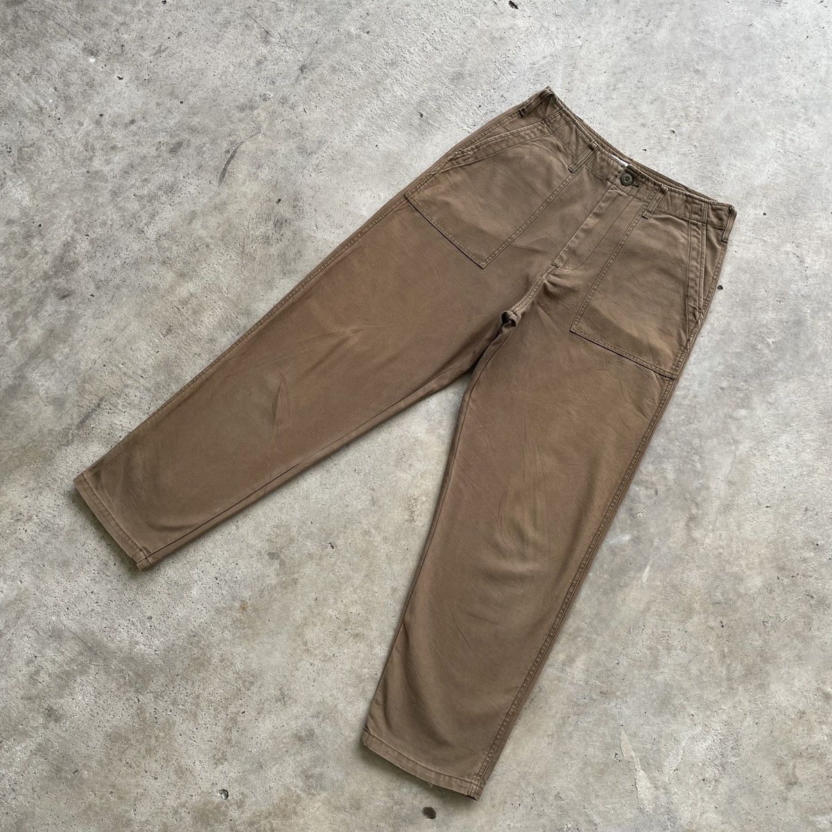 Japanese Brand Vintage Craft Faded Trousers Casual Pants Japan W28x27 Size US 28 / EU 44 - 2 Thumbnail