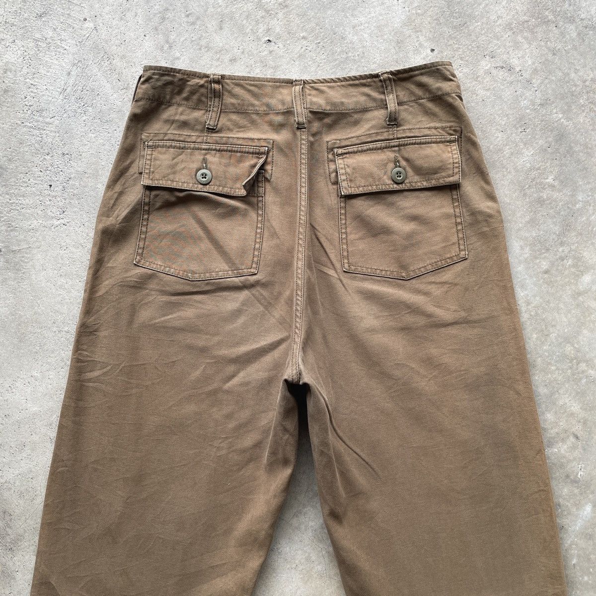 Japanese Brand Vintage Craft Faded Trousers Casual Pants Japan W28x27 Size US 28 / EU 44 - 9 Thumbnail