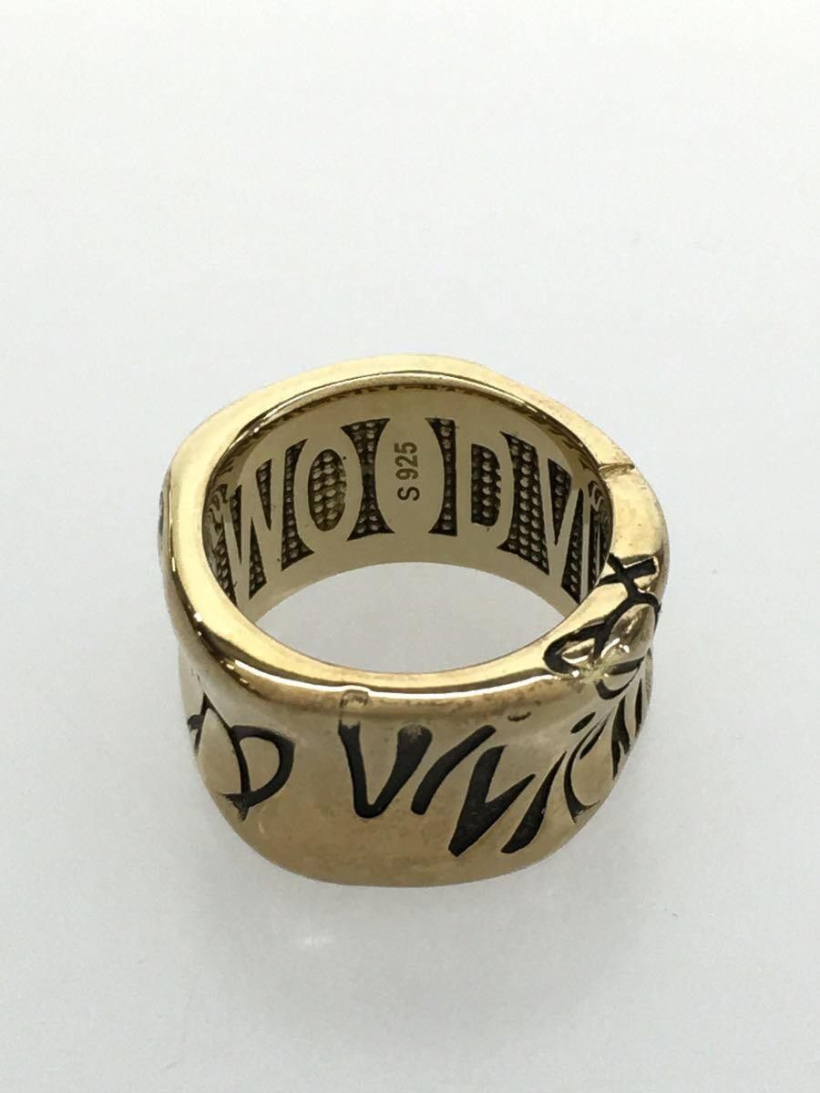 Vivienne Westwood 925 Orb Script Logo Ring Size ONE SIZE - 4 Thumbnail