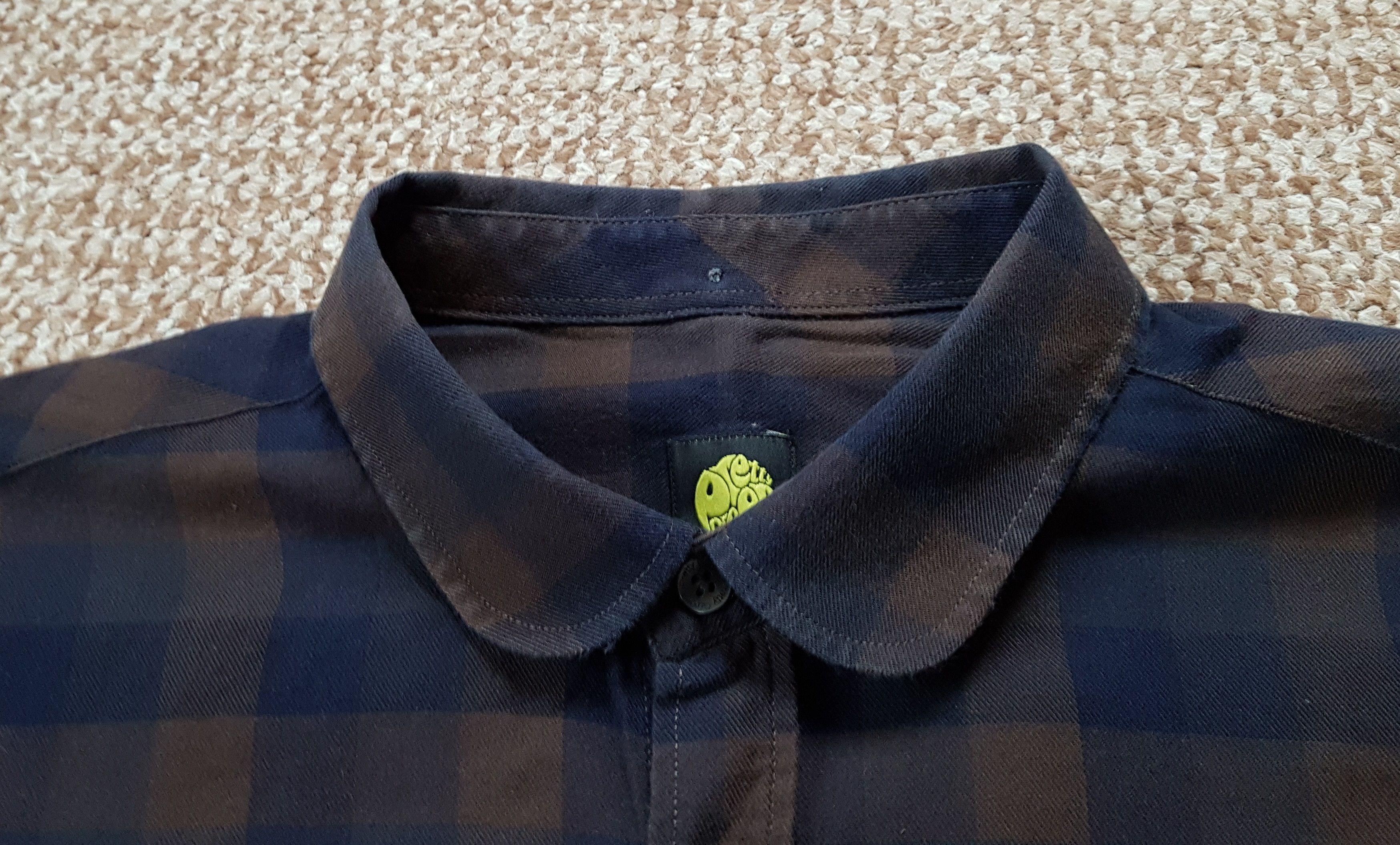 Pretty Green Pretty Green Long Sleeved Check Shirt size L Size US L / EU 52-54 / 3 - 4 Thumbnail