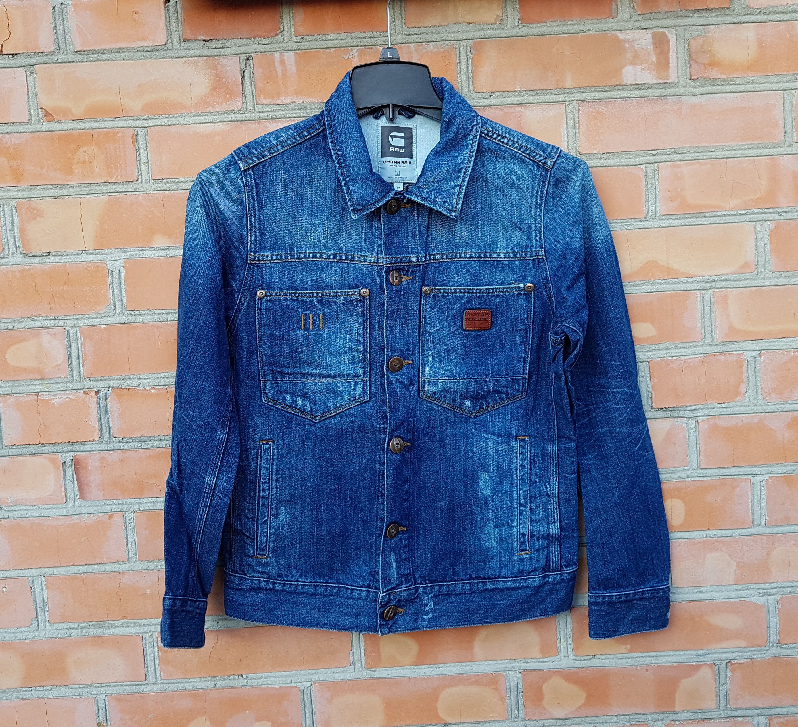 G-Star G-STAR RAW Ranch Denim Jacket Size US S / EU 44-46 / 1 - 1 Thumbnail