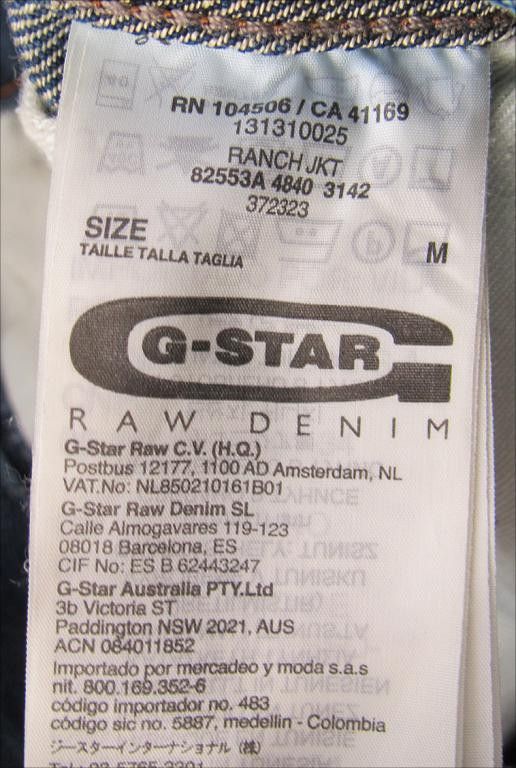 G-Star G-STAR RAW Ranch Denim Jacket Size US S / EU 44-46 / 1 - 10 Thumbnail