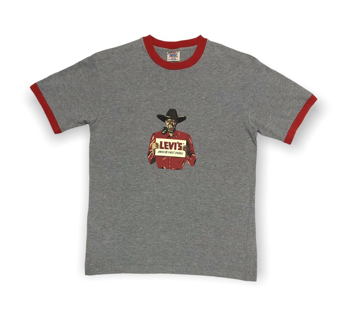 Levi's Vintage Y2K Levi's Saddleman T-shirt Rare Size US M / EU 48-50 / 2 - 1 Thumbnail