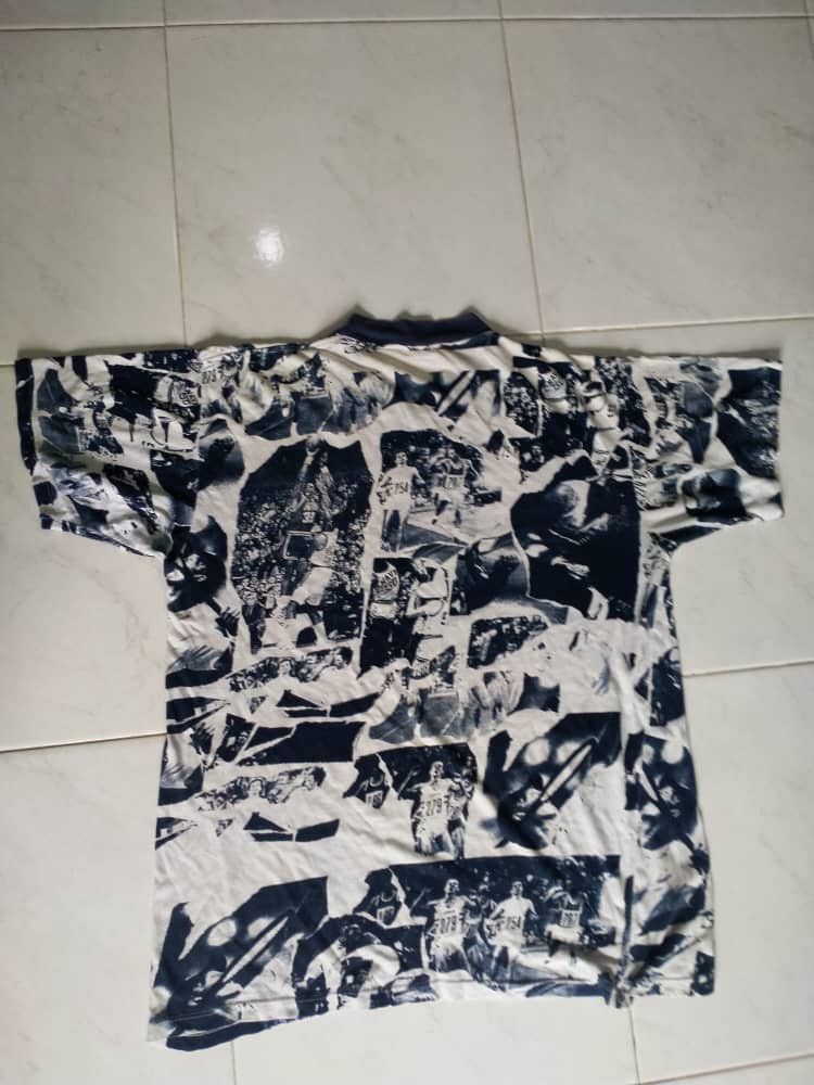 Nike Vintage Rare Nike Basketball full print t-shirt Size US L / EU 52-54 / 3 - 2 Thumbnail