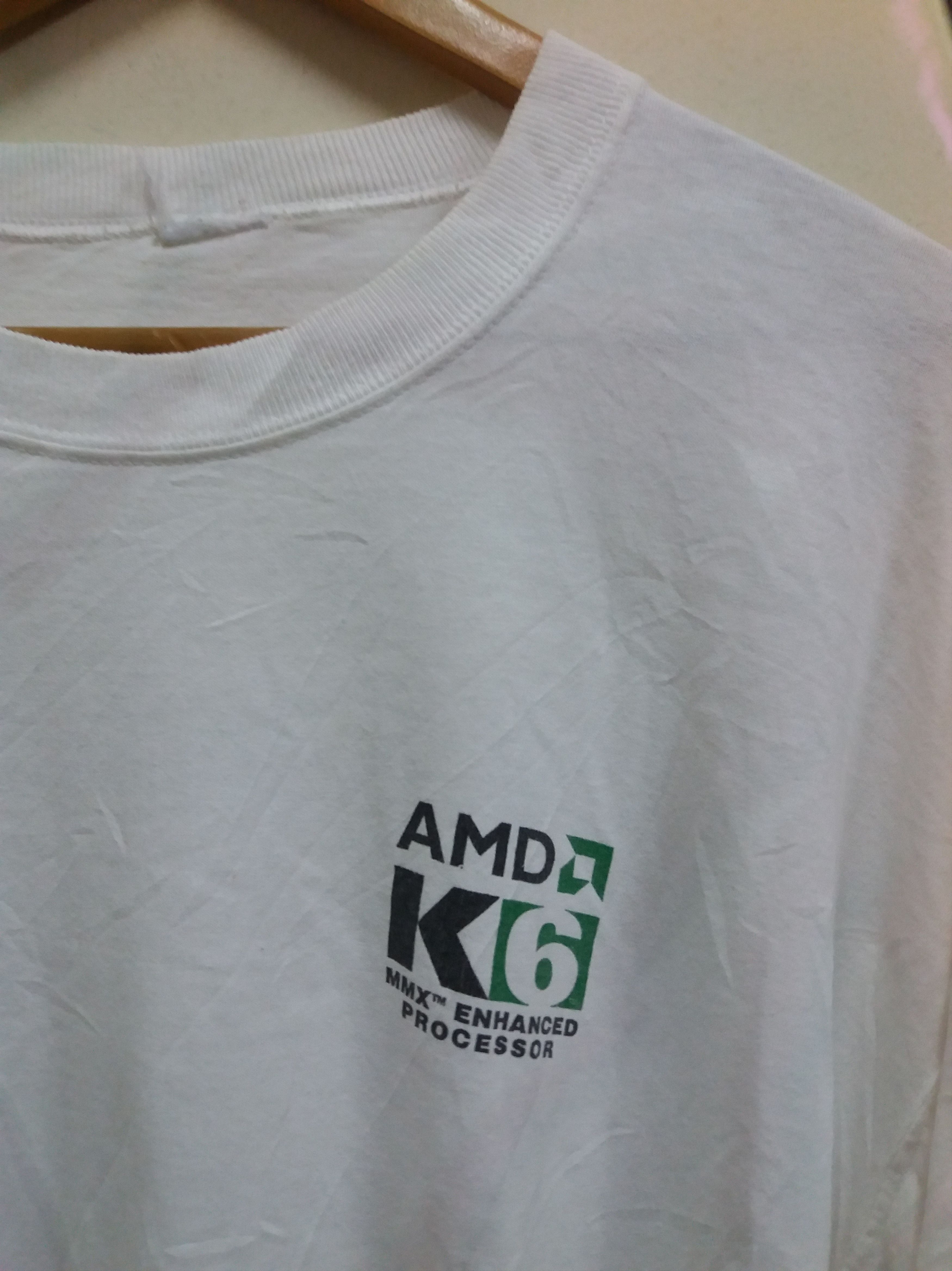Microsoft AMD K6 processor t-shirt/intel/microsoft/apples/pentium Size US XXL / EU 58 / 5 - 5 Thumbnail