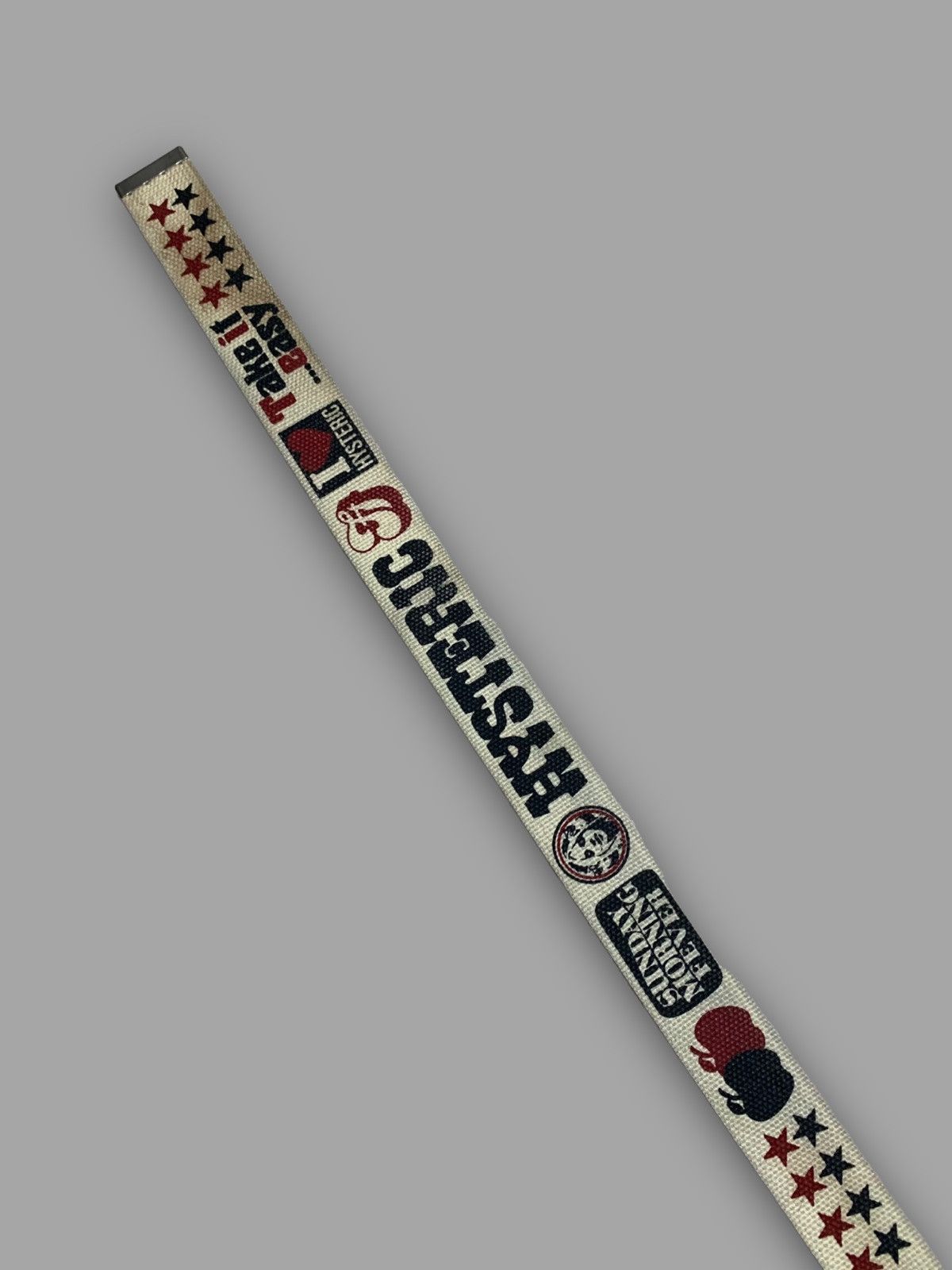 Designer × Hysteric Glamour × Japanese Brand HYSTERIC GLAMOUR I LOVE HYSTERIC TAKE IT EASY BELT Size ONE SIZE - 3 Thumbnail