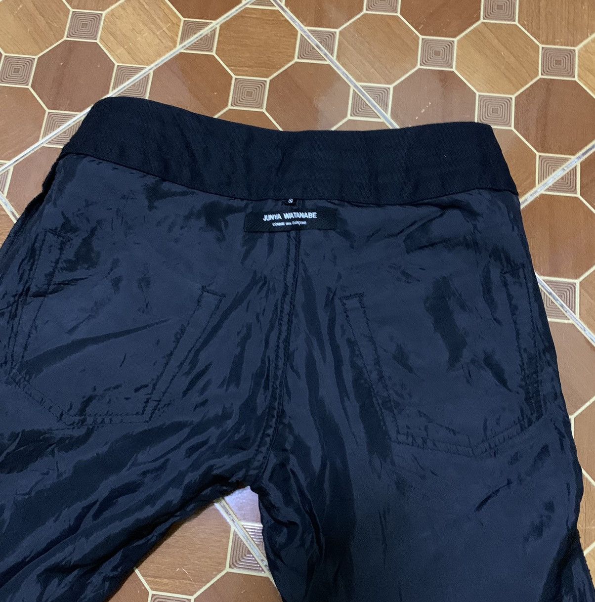 Comme des Garcons × Japanese Brand × Junya Watanabe JUNYA WATANABE X COMME DES GARCONS MONOGRAM FLOWER AT PANTS Size US 30 / EU 46 - 14 Thumbnail