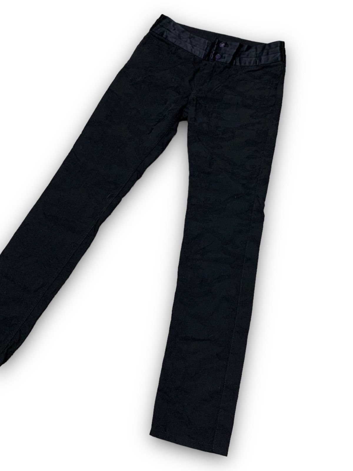 Comme des Garcons × Japanese Brand × Junya Watanabe JUNYA WATANABE X COMME DES GARCONS MONOGRAM FLOWER AT PANTS Size US 30 / EU 46 - 7 Thumbnail