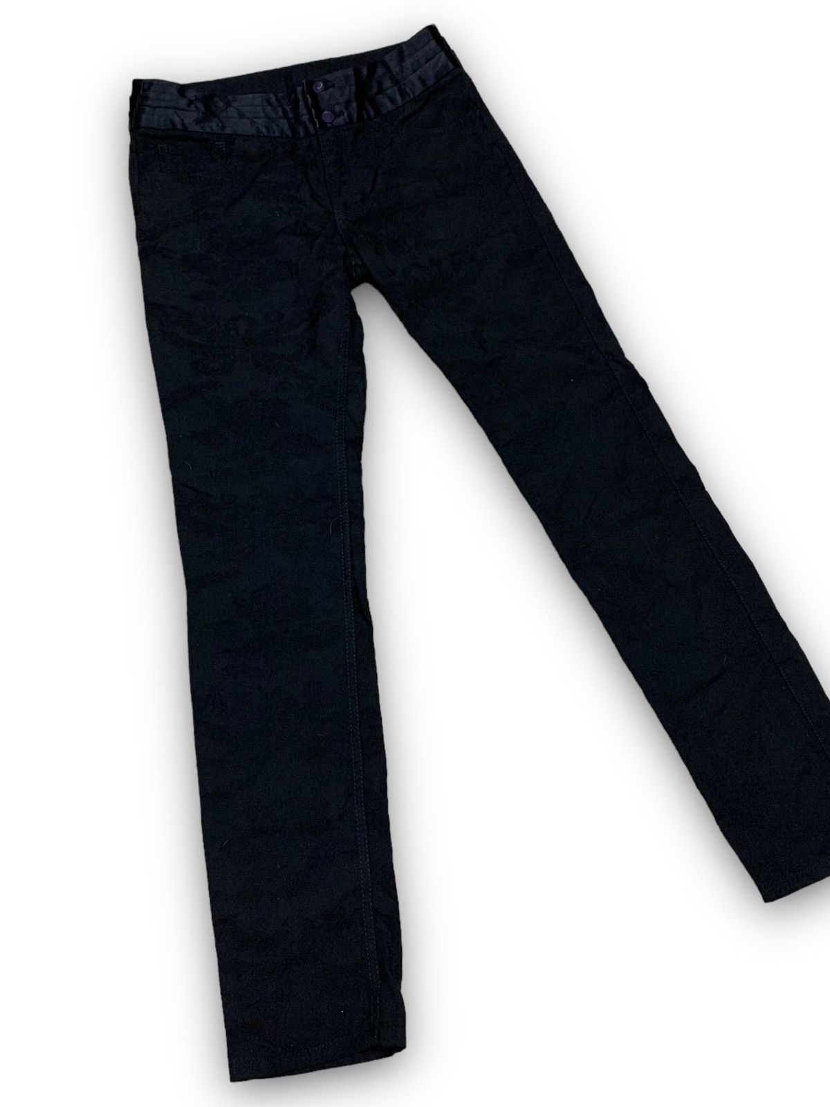 Comme des Garcons × Japanese Brand × Junya Watanabe JUNYA WATANABE X COMME DES GARCONS MONOGRAM FLOWER AT PANTS Size US 30 / EU 46 - 6 Thumbnail